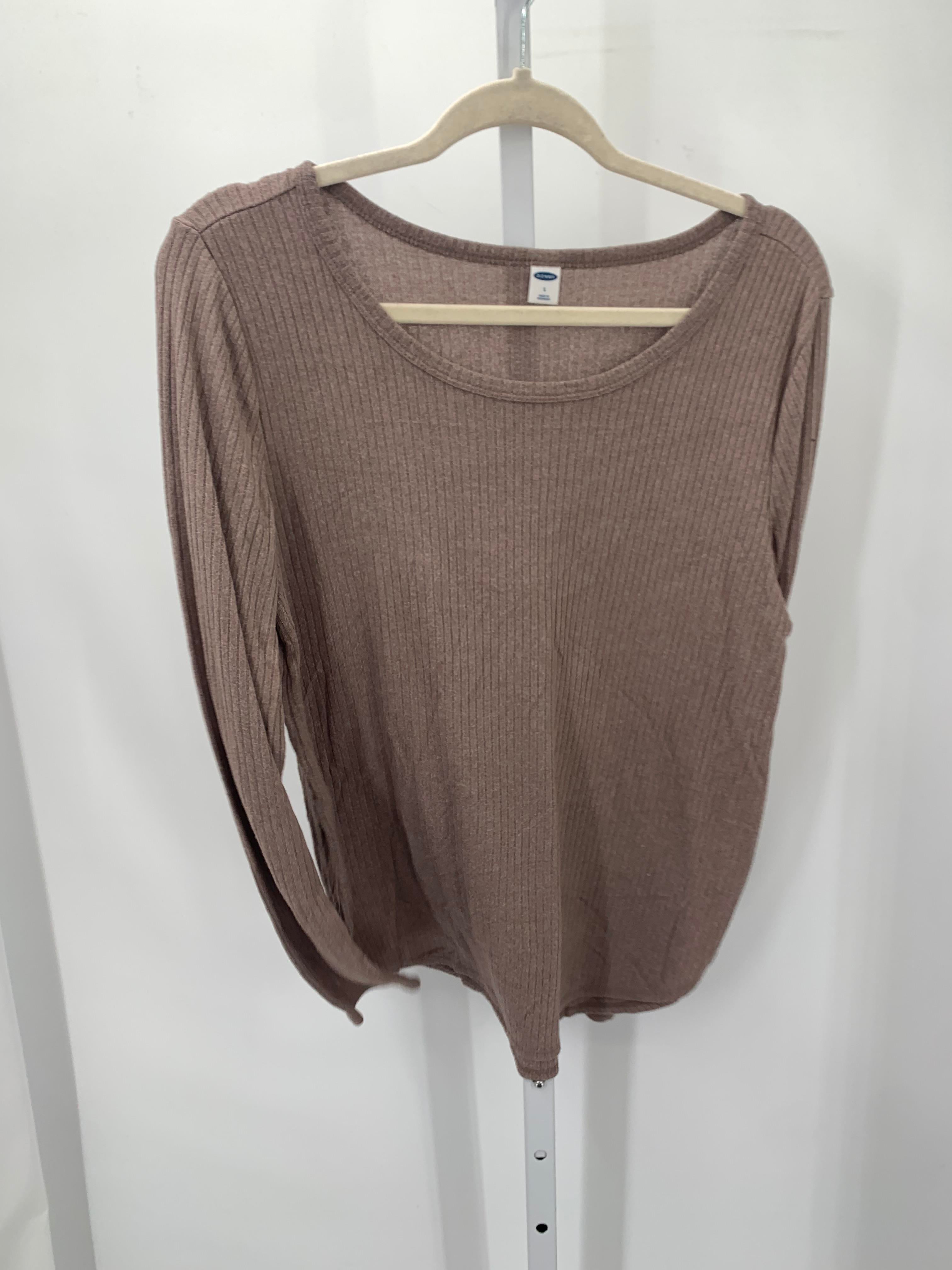 Old Navy Size Large Misses Long Sleeve Shirt