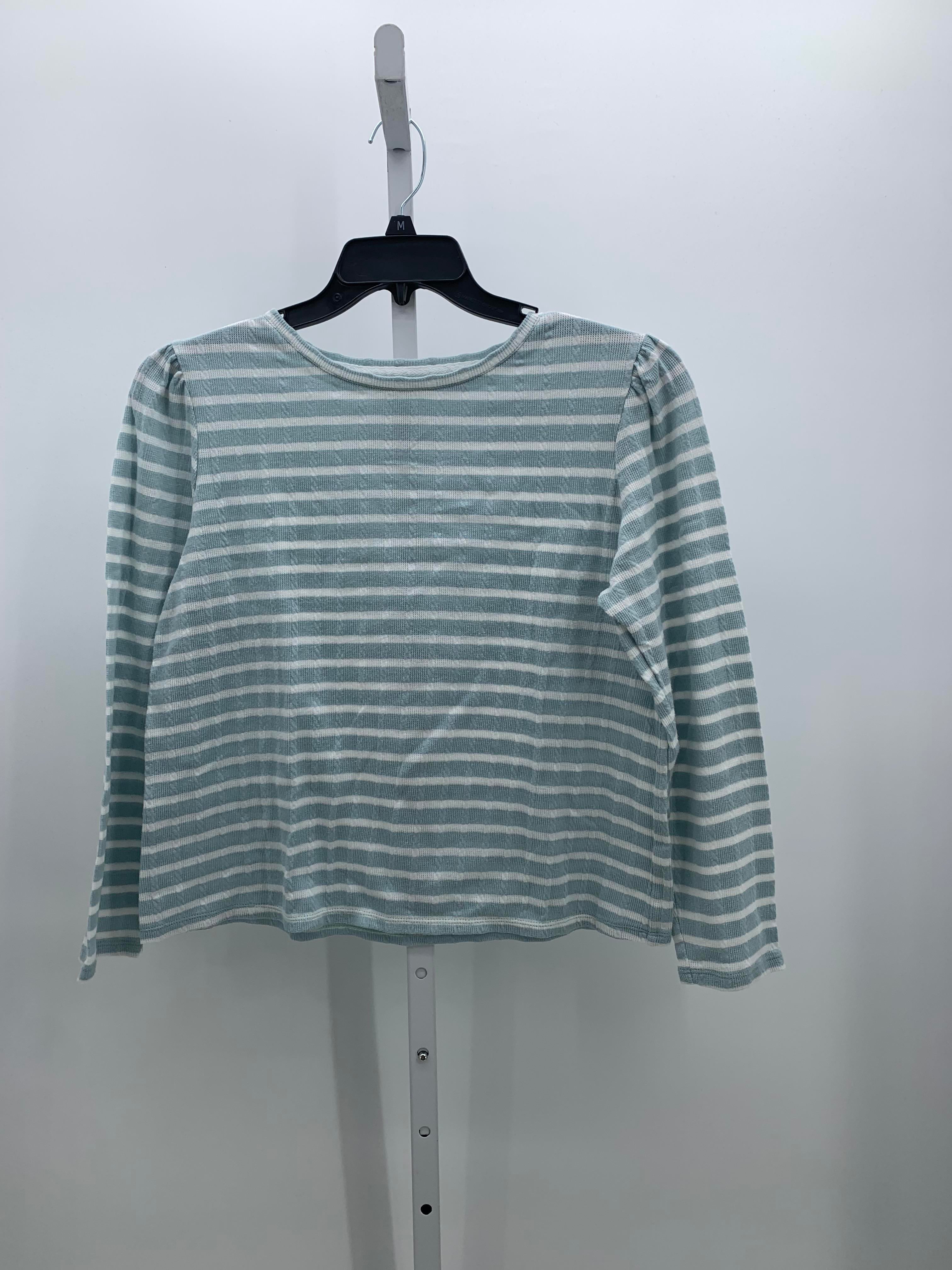 Croft & Barrow Size Large Misses Long Sleeve Shirt
