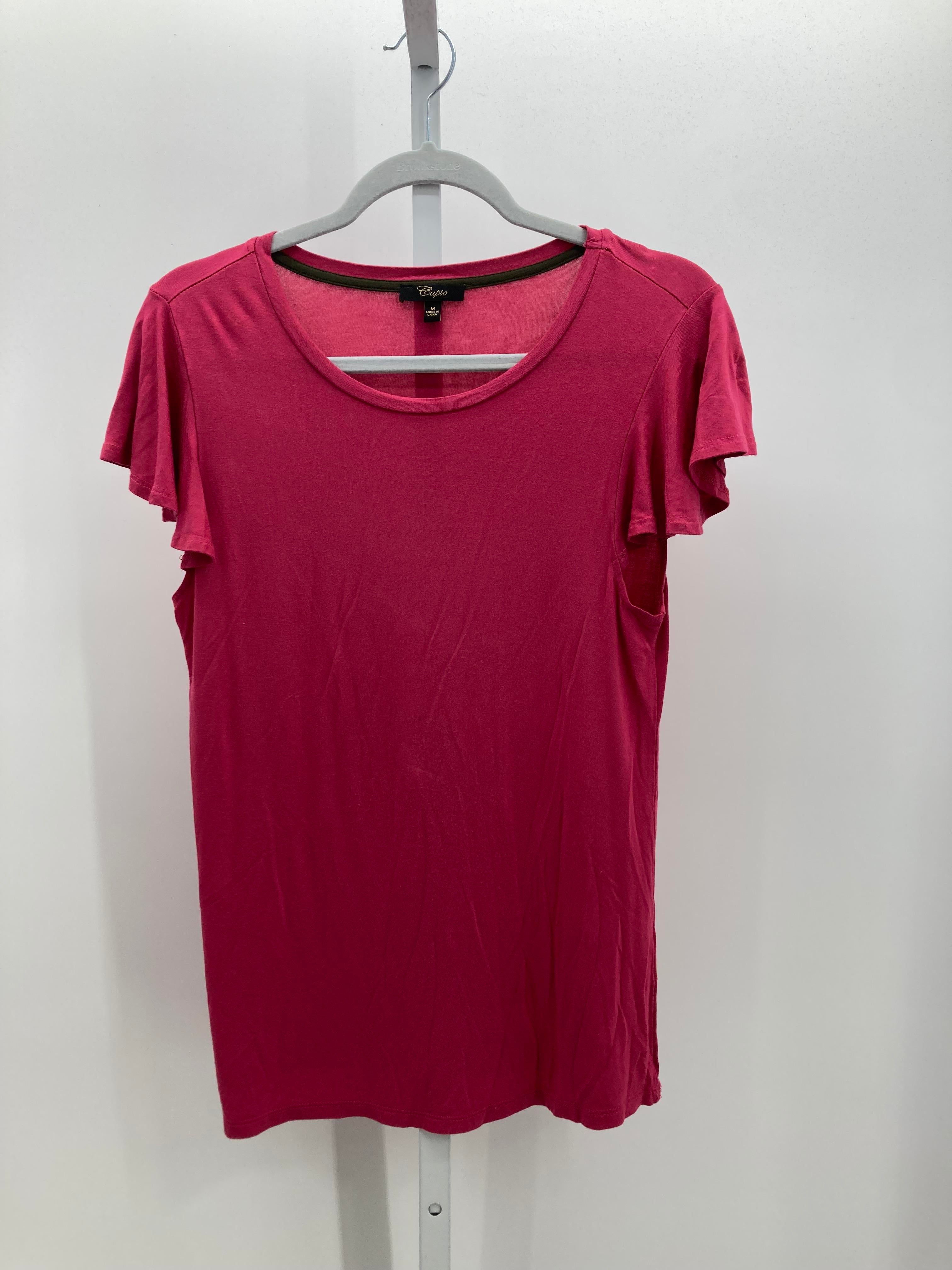 Cupio Size Medium Misses Short Sleeve Shirt