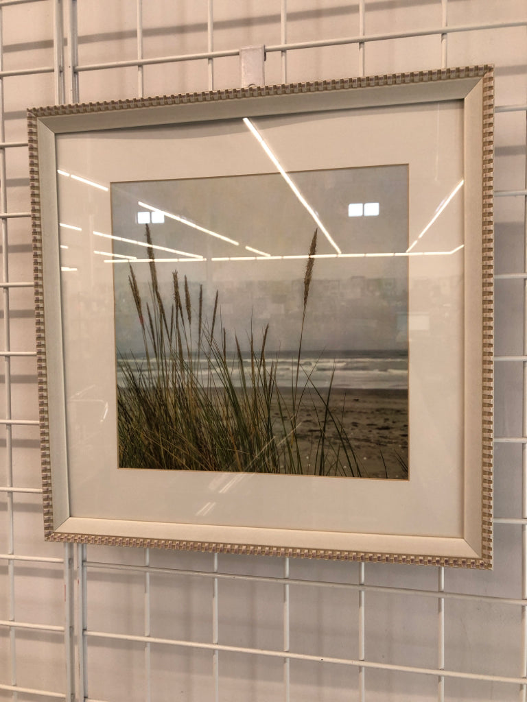 SEA GRASS FRAMED PRINT.