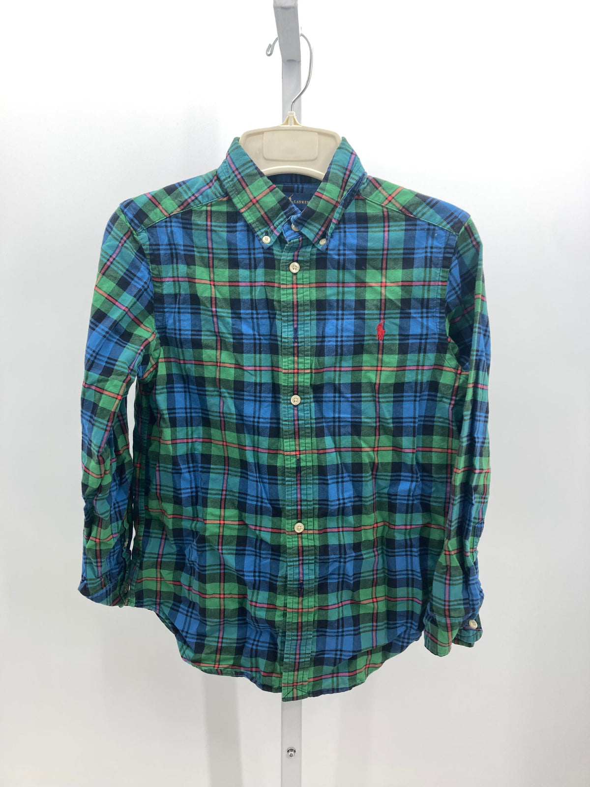 BLUE PLAID