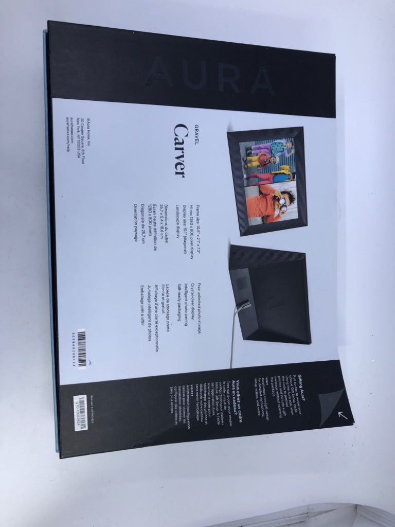 AURA CARVER WIFI DIGITAL PHOTO FRAME - IN BOX