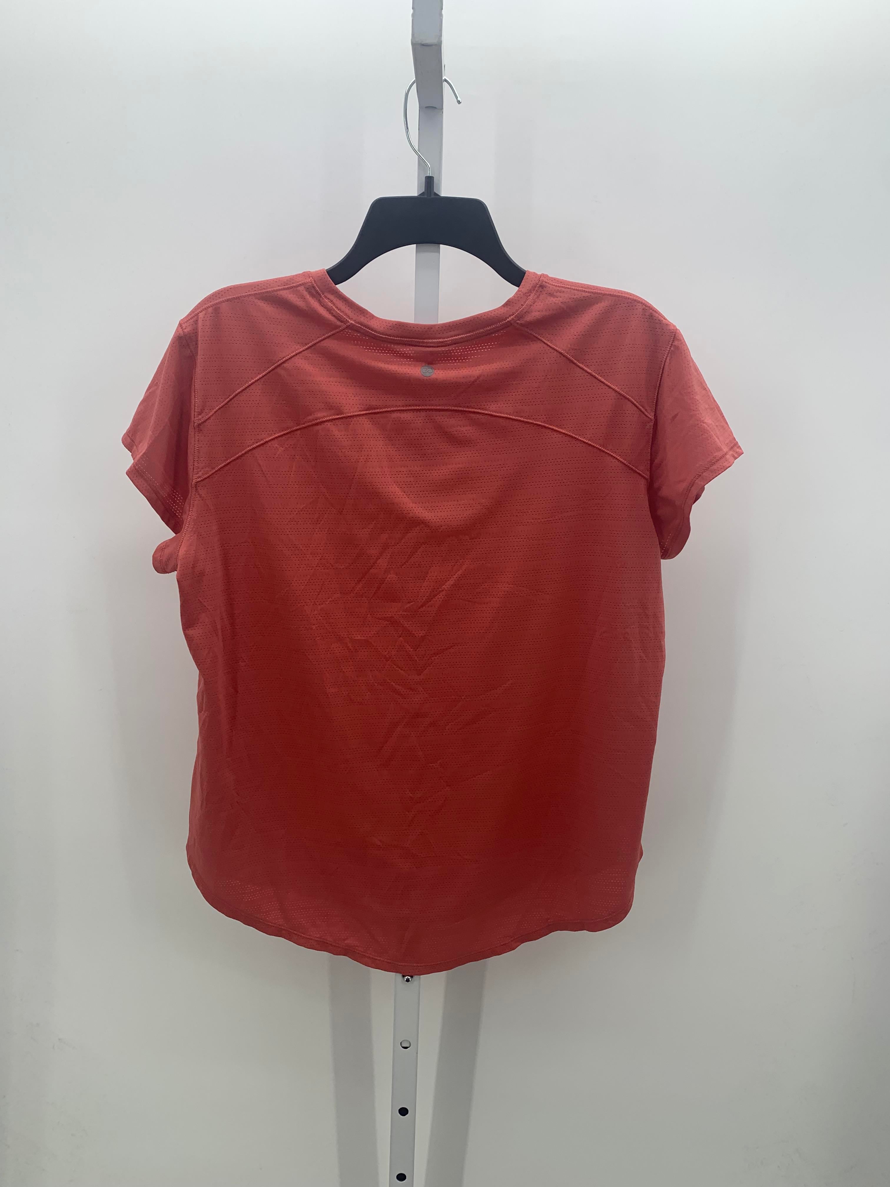 Calia Size Large Misses Short Sleeve Shirt