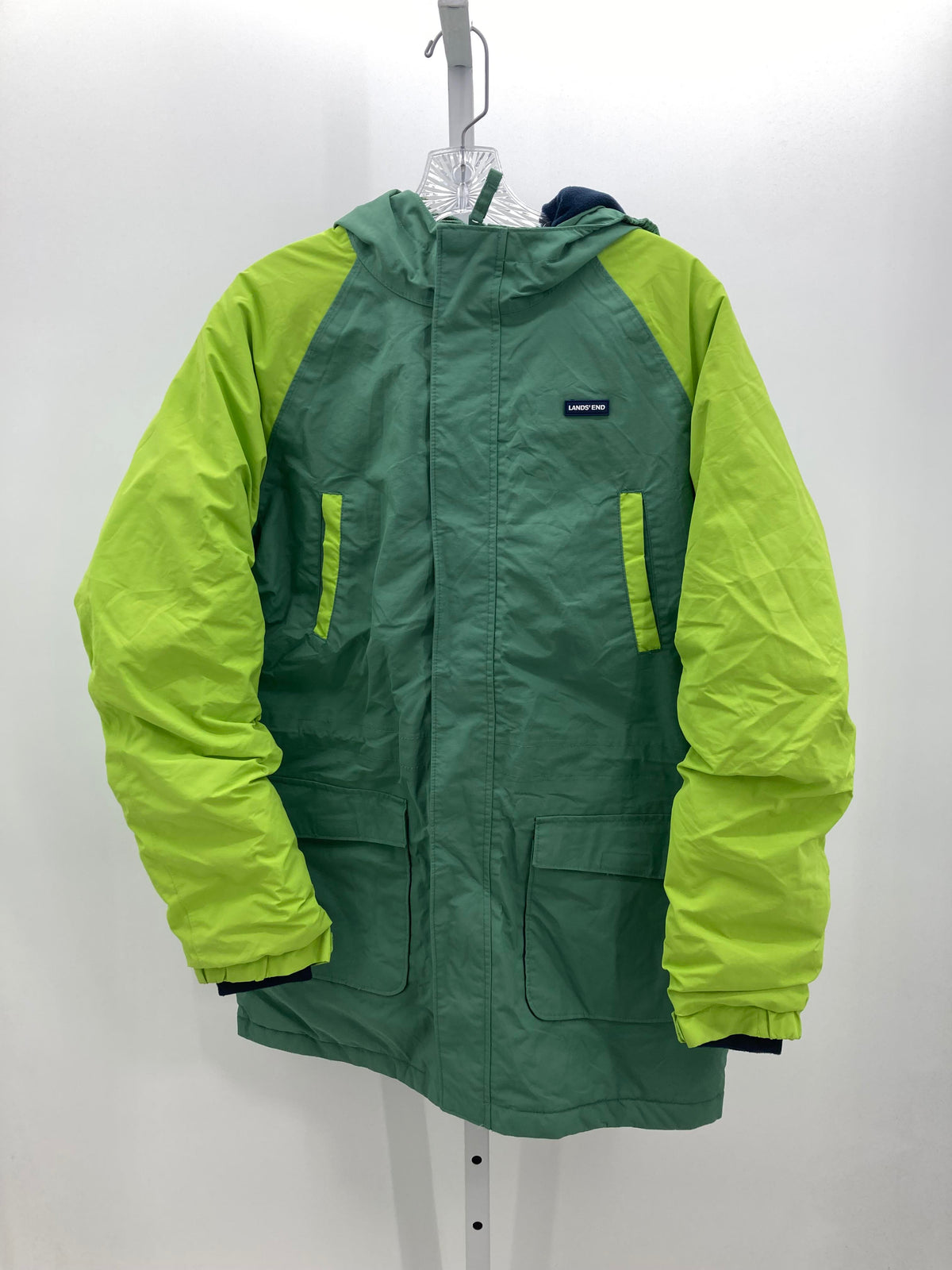 HOODED ZIP UP JACKET.