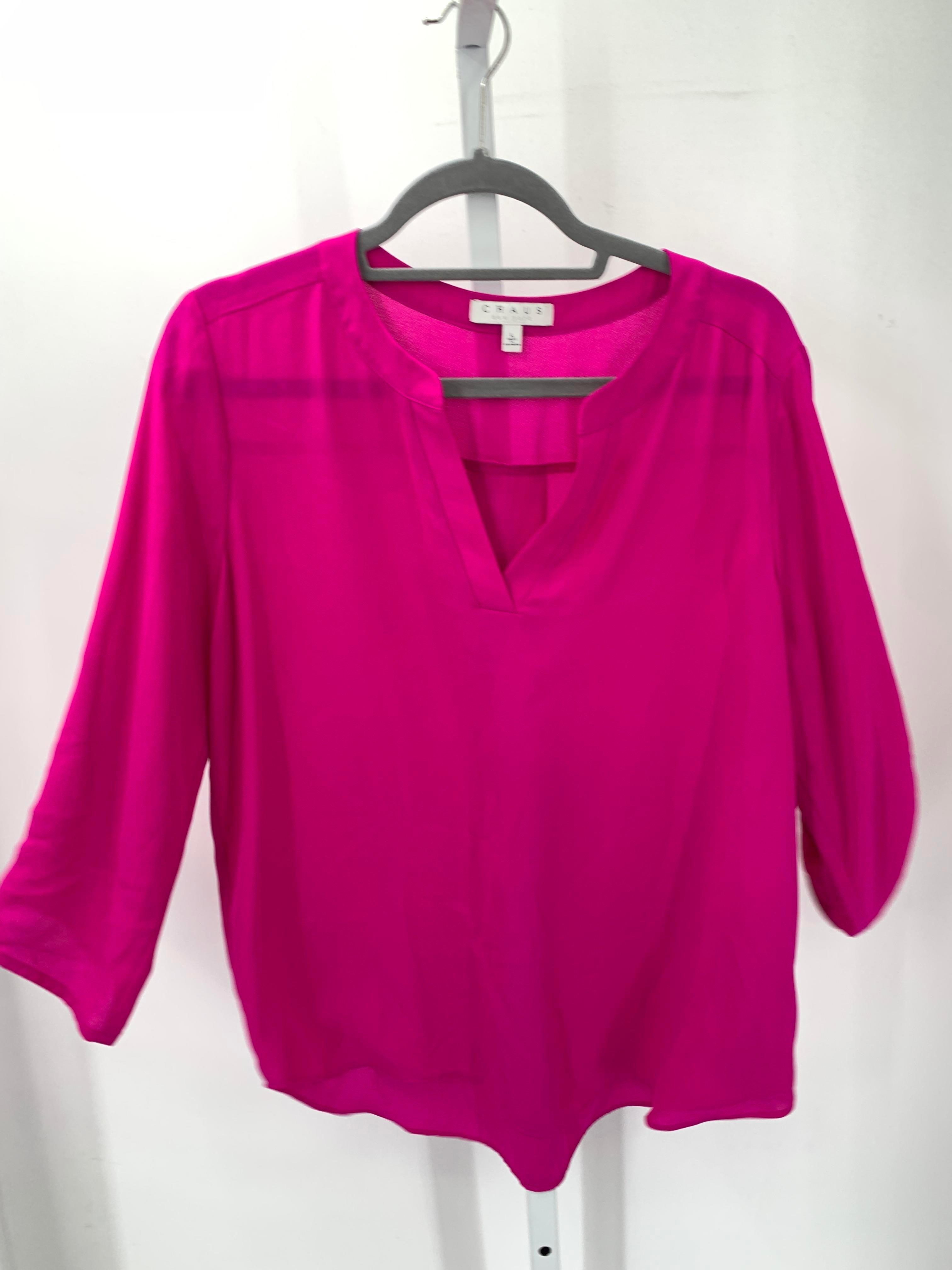 Chaus Size Large Misses 3/4 Sleeve Sweater