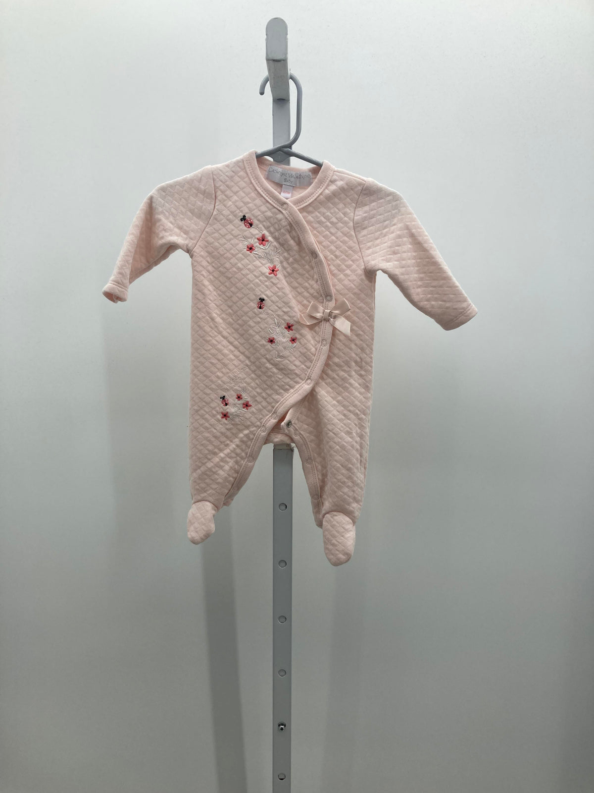 Catherine Malandrino Size 0-3 months Girls Long Slv. Romper