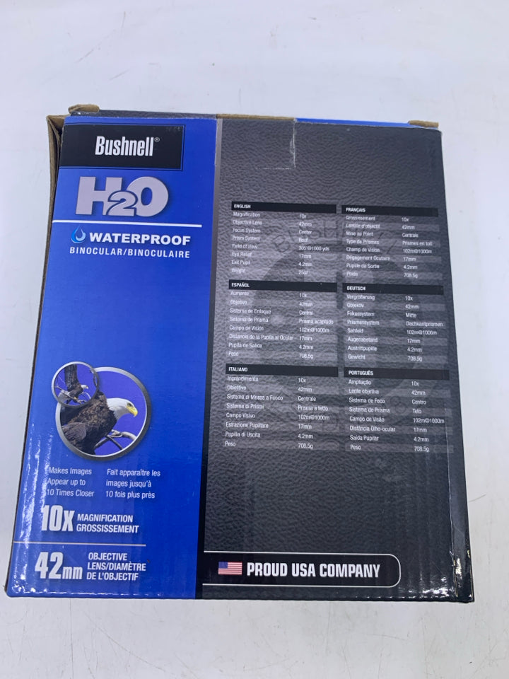 NIB BUSHNELL H20 BINOCULARS.