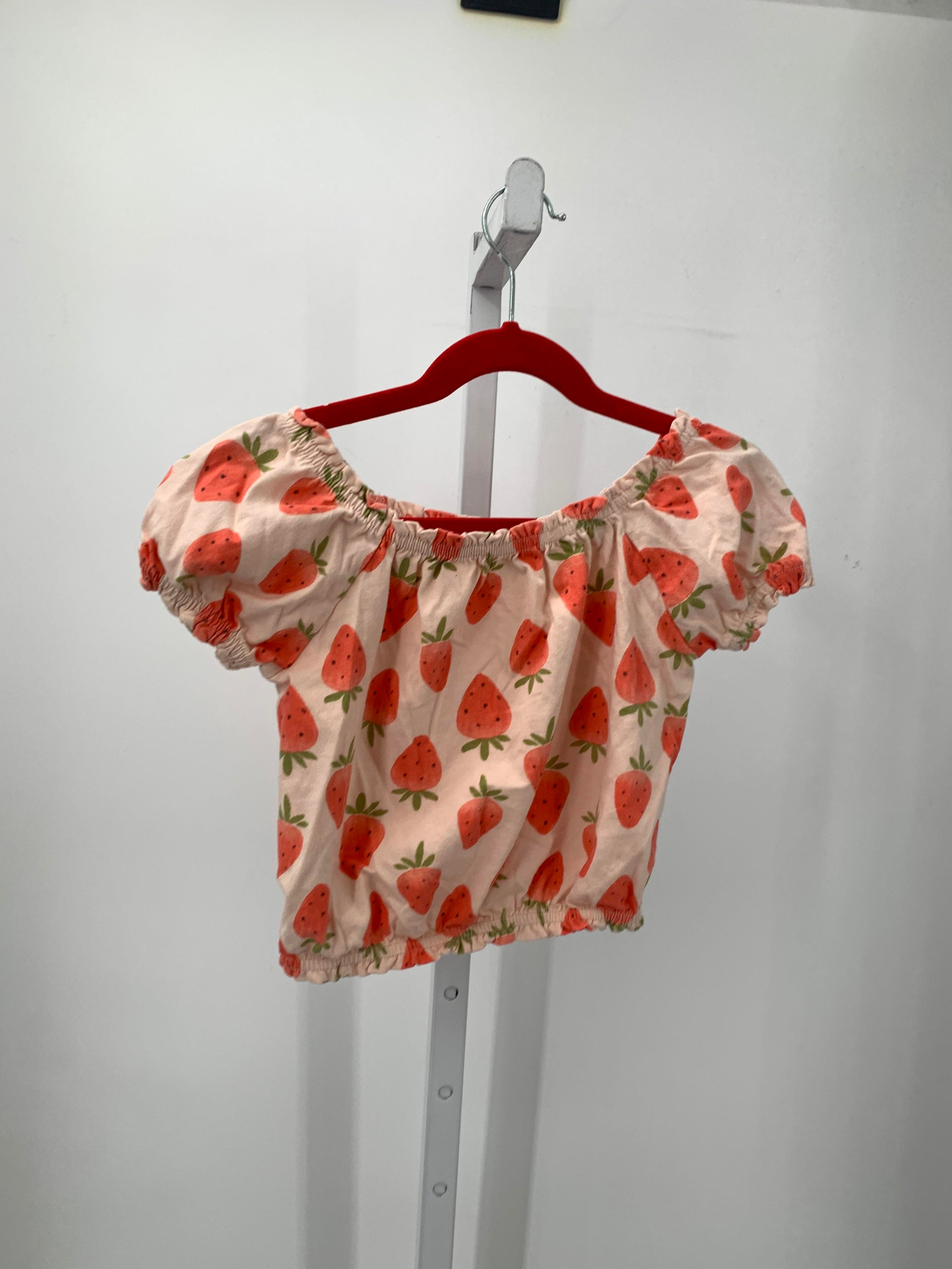 Carters Size 3T Girls Short Sleeve Shirt