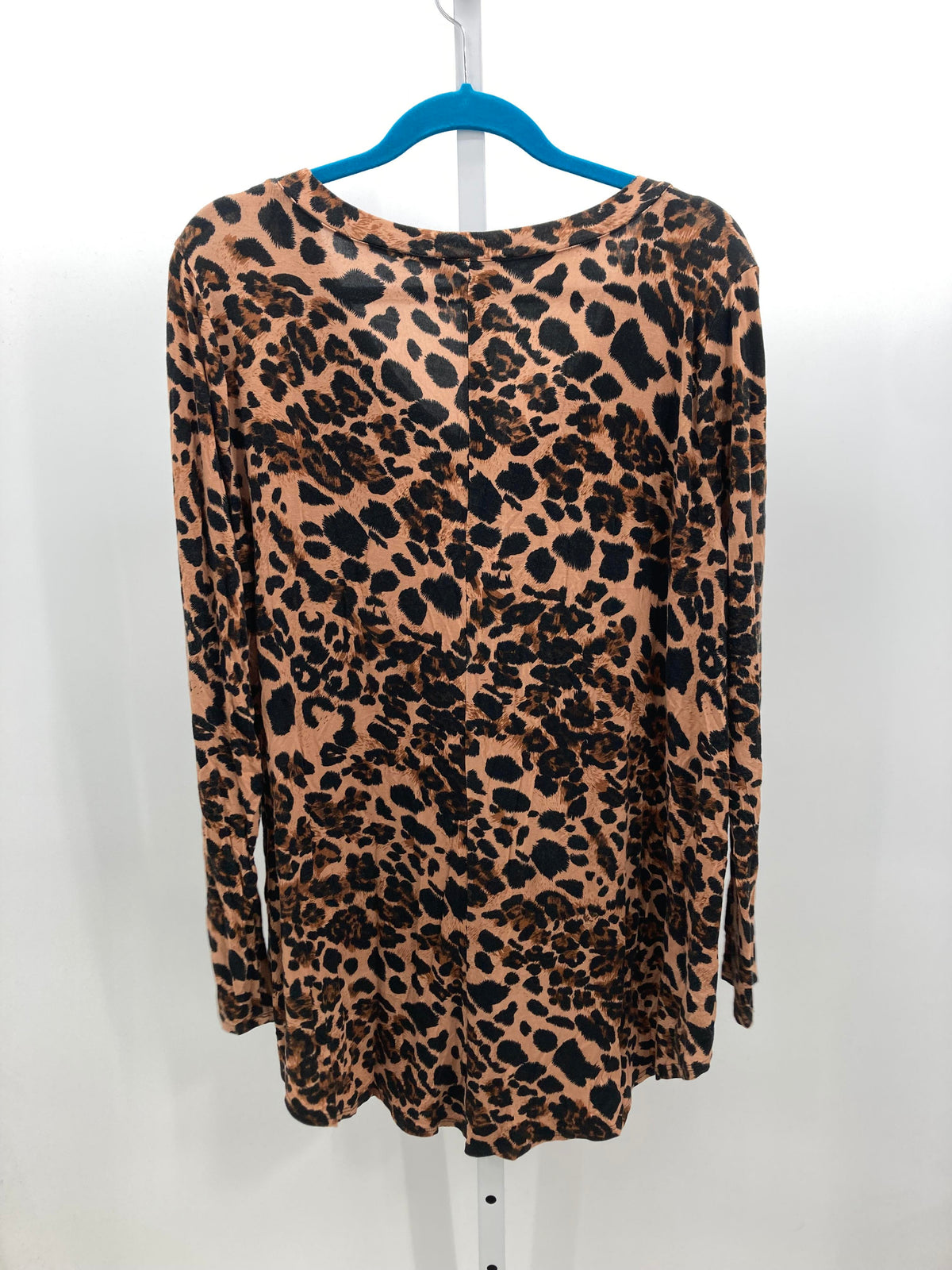 Zenana Size 2X Womens Long Sleeve Shirt