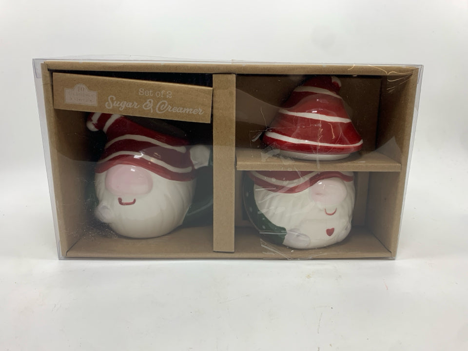 HOLIDAY GNOME SUGAR & CREAMER