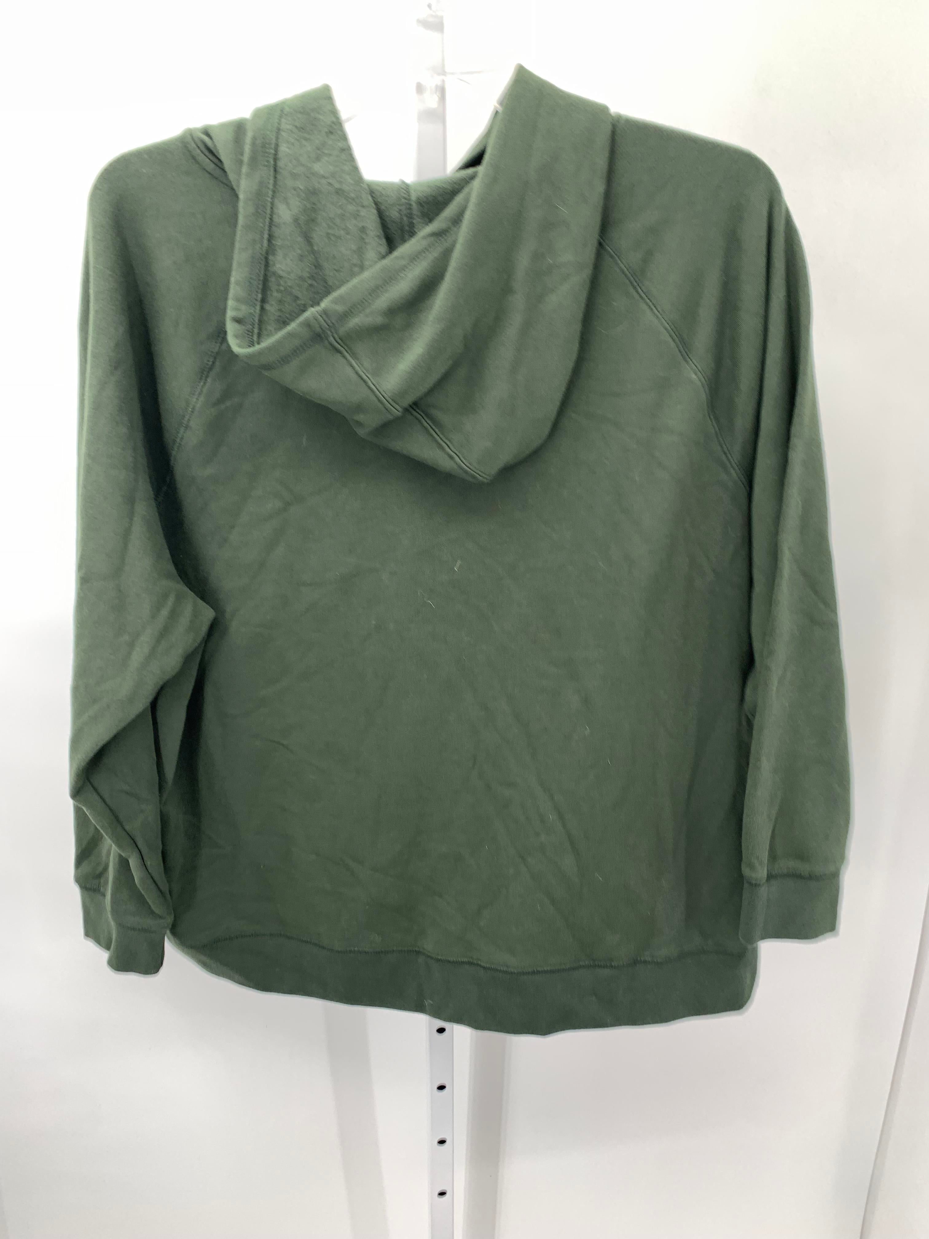 Terra & Sky Size 2X Womens Sweat Jacket