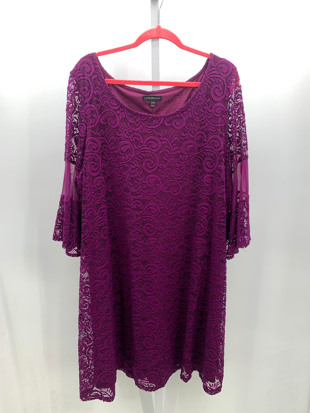Lane Bryant Size 26/28 W Womens Long Sleeve Dress