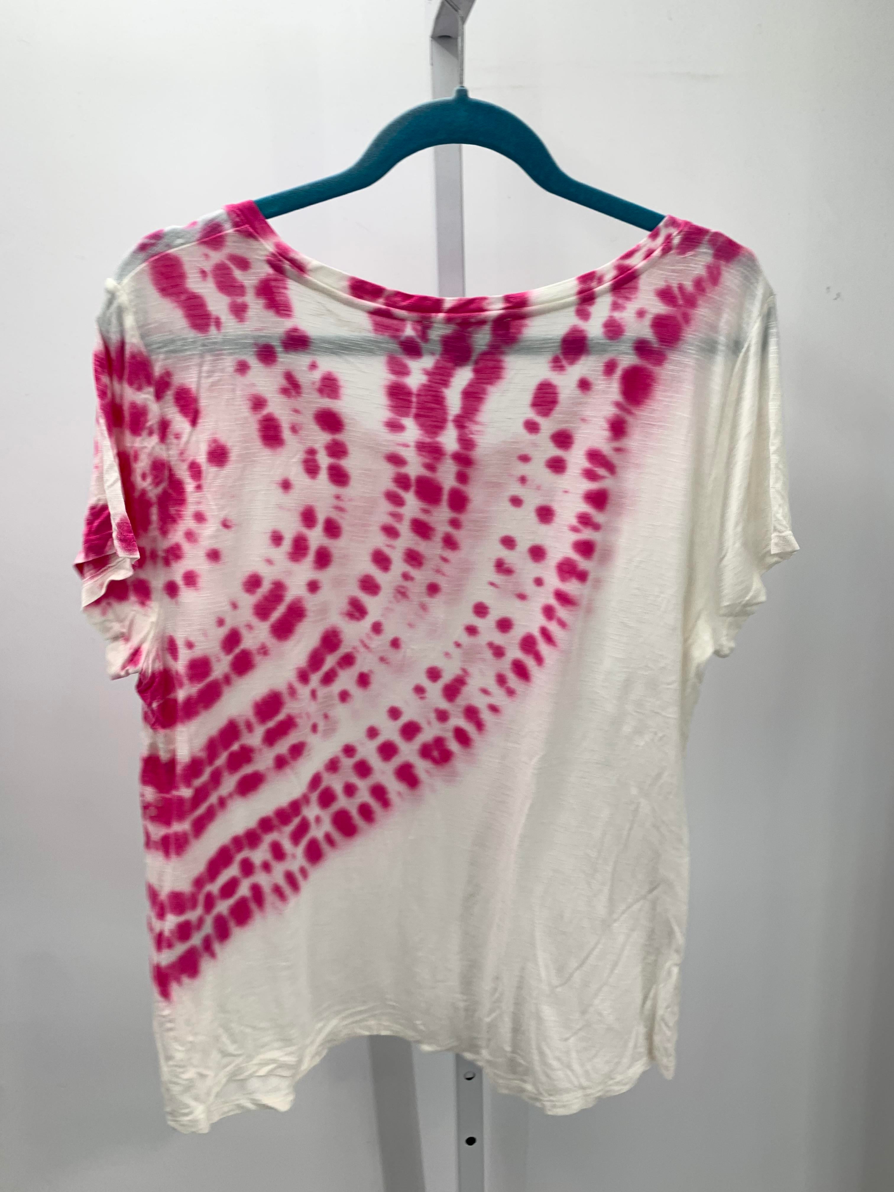 INC Size Extra Large Misses Short Sleeve Shirt
