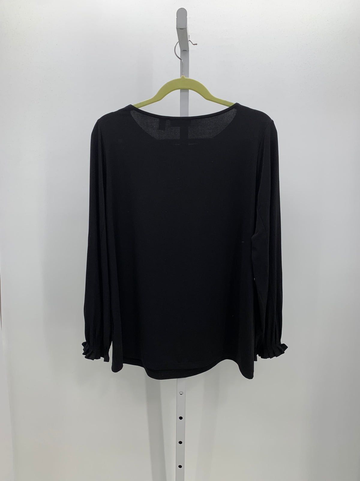 Susan Graver Size Large Misses Long Sleeve Shirt