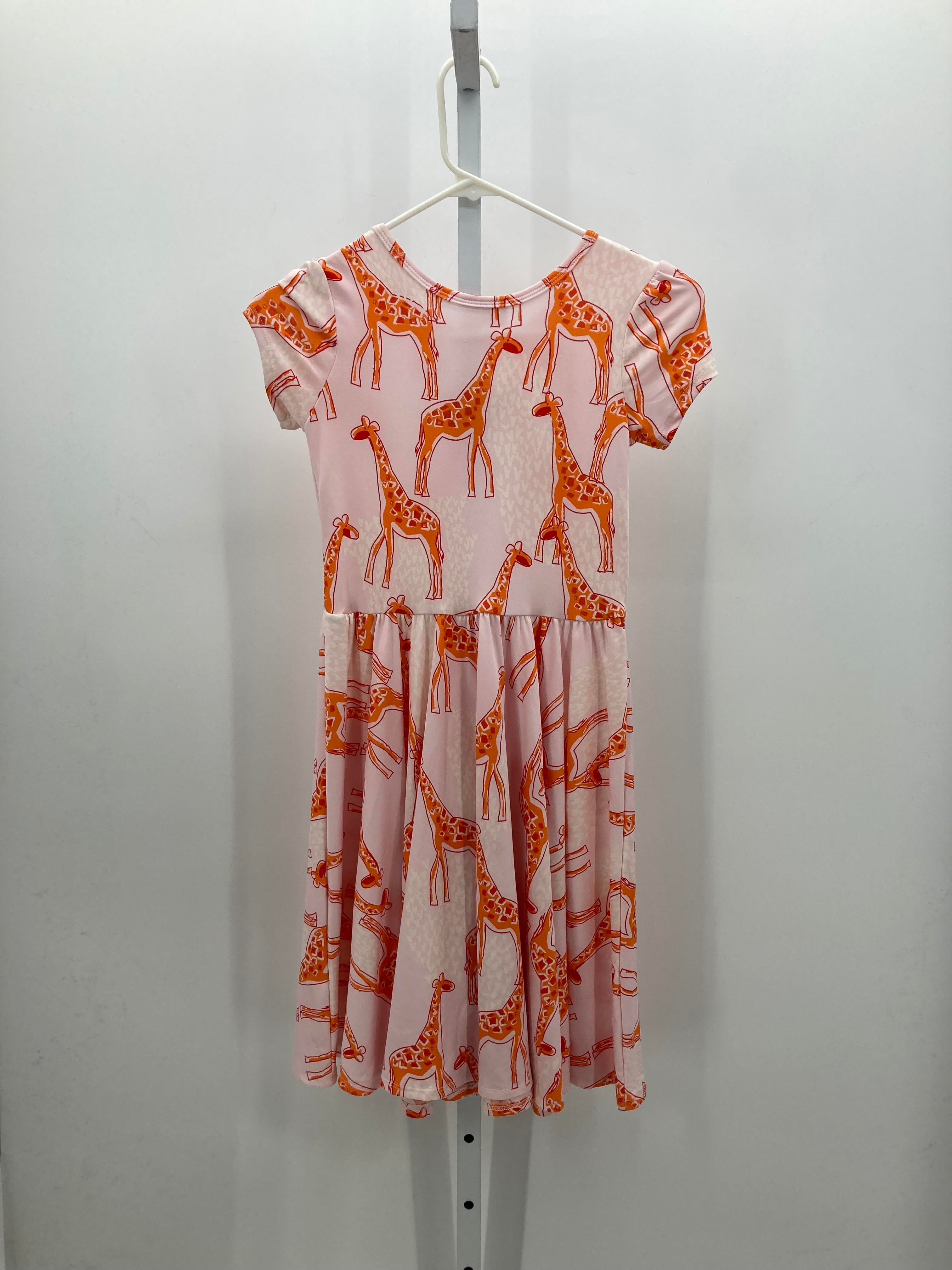 Size 8-10 Girls Short Sleeve Dress