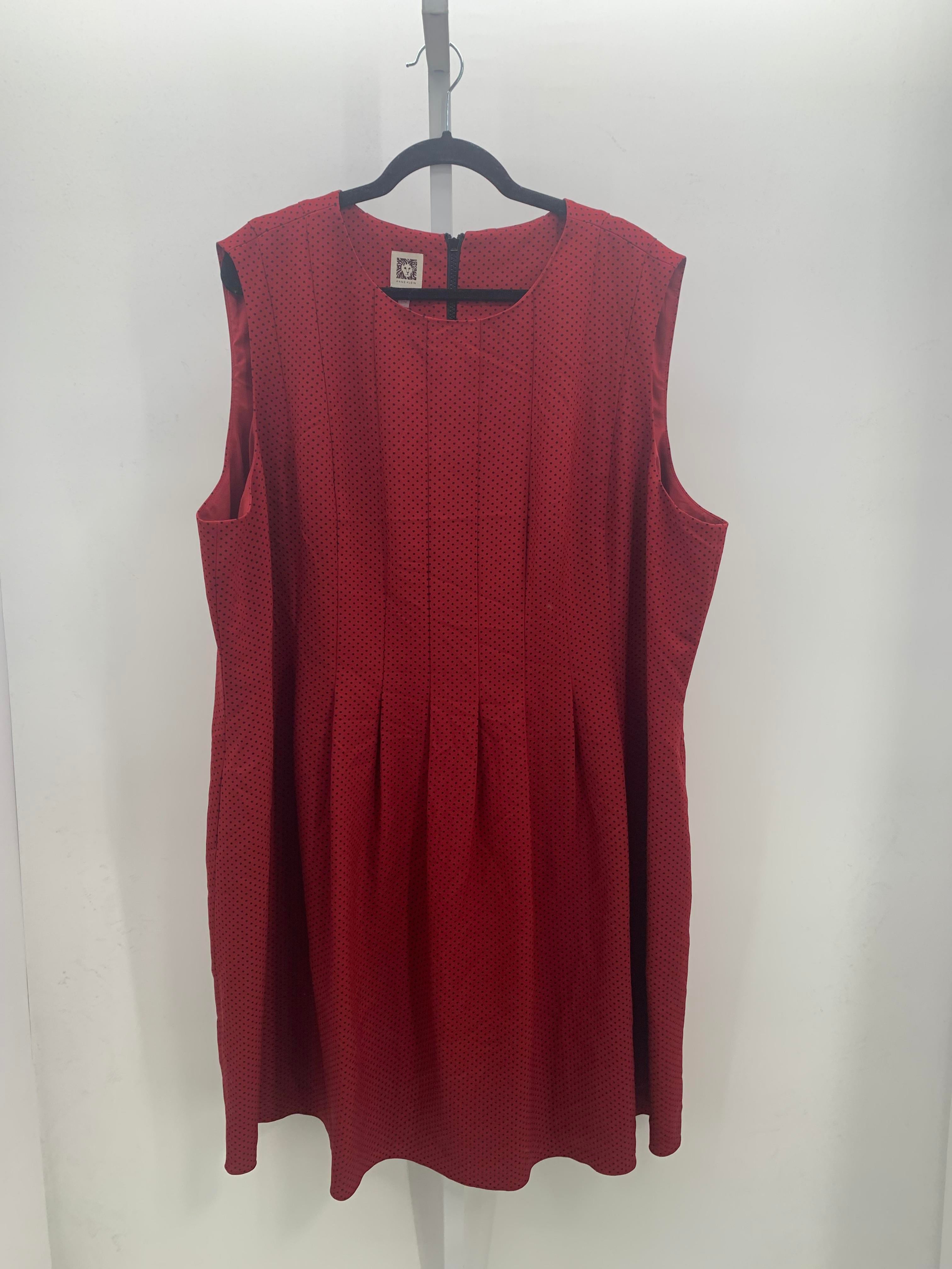 Anne Klein Size 24 W Womens Sleeveless Dress