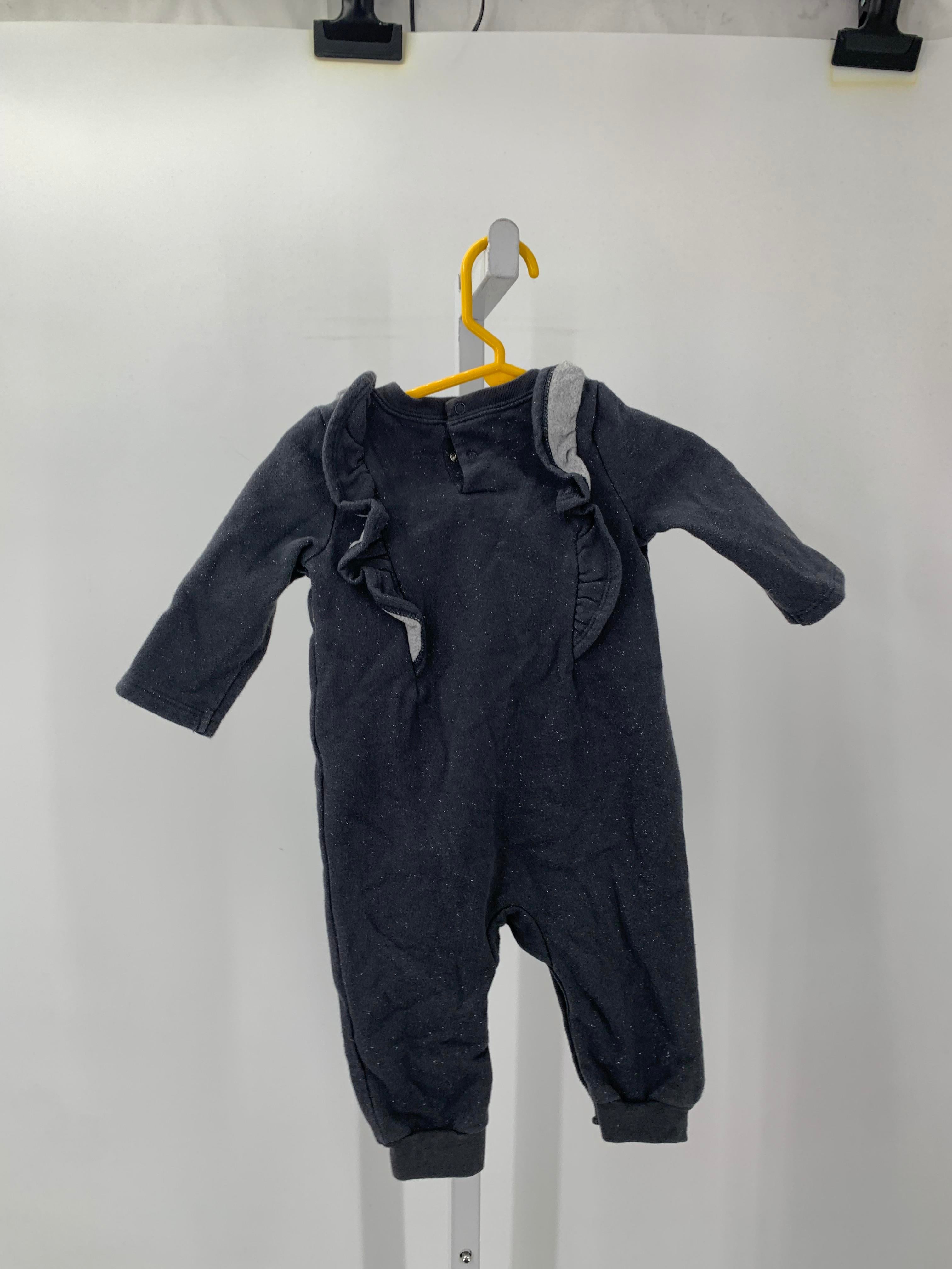 Cat & Jack Size 3-6 Months Girls Long Slv. Romper