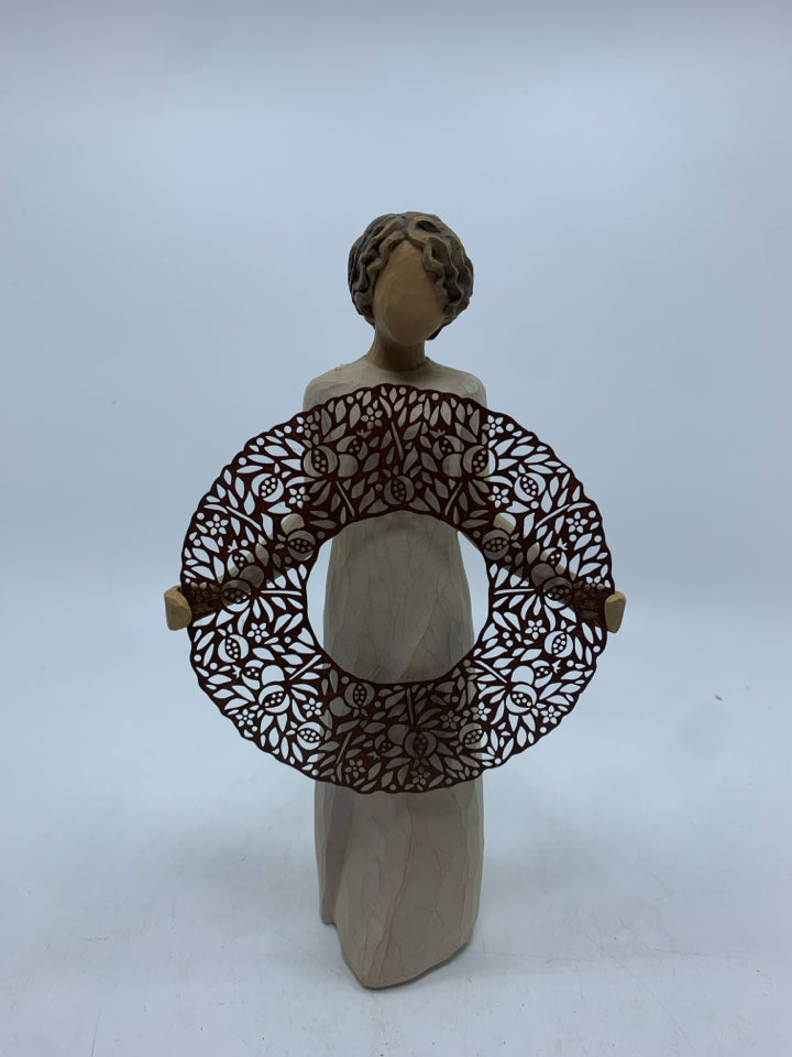 WILLOW TREE "WELCOME HERE" FIGURINE.