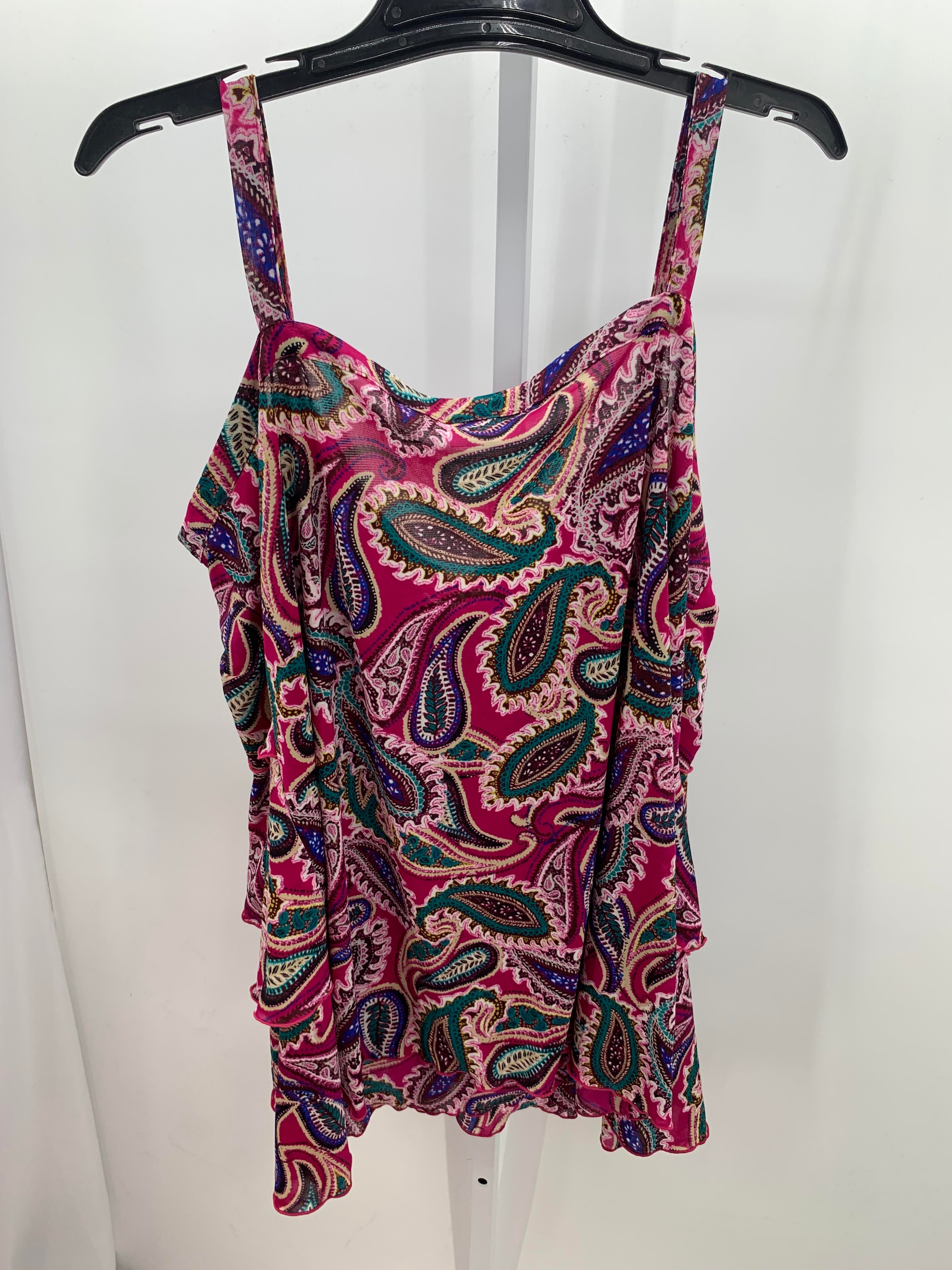 Avenue Size 26/28 W Womens Sleeveless Shirt