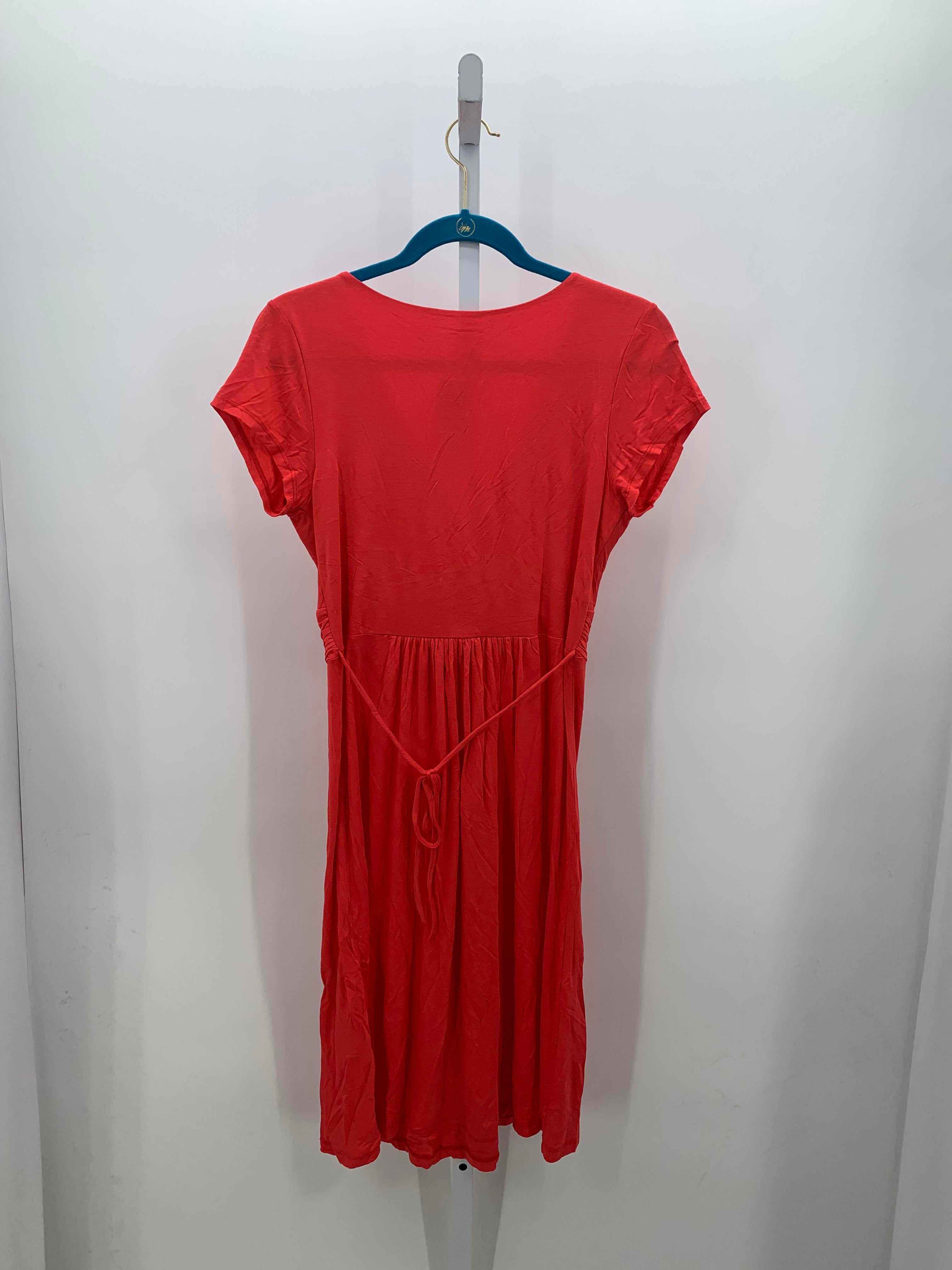 Gilli Size Large Misses Short Sleeve Dress