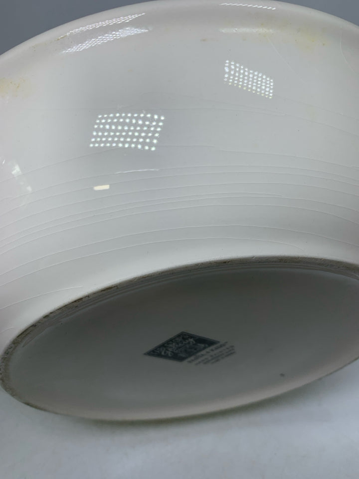ASSORTED SHAPED PASTA SERVING BOWL.
