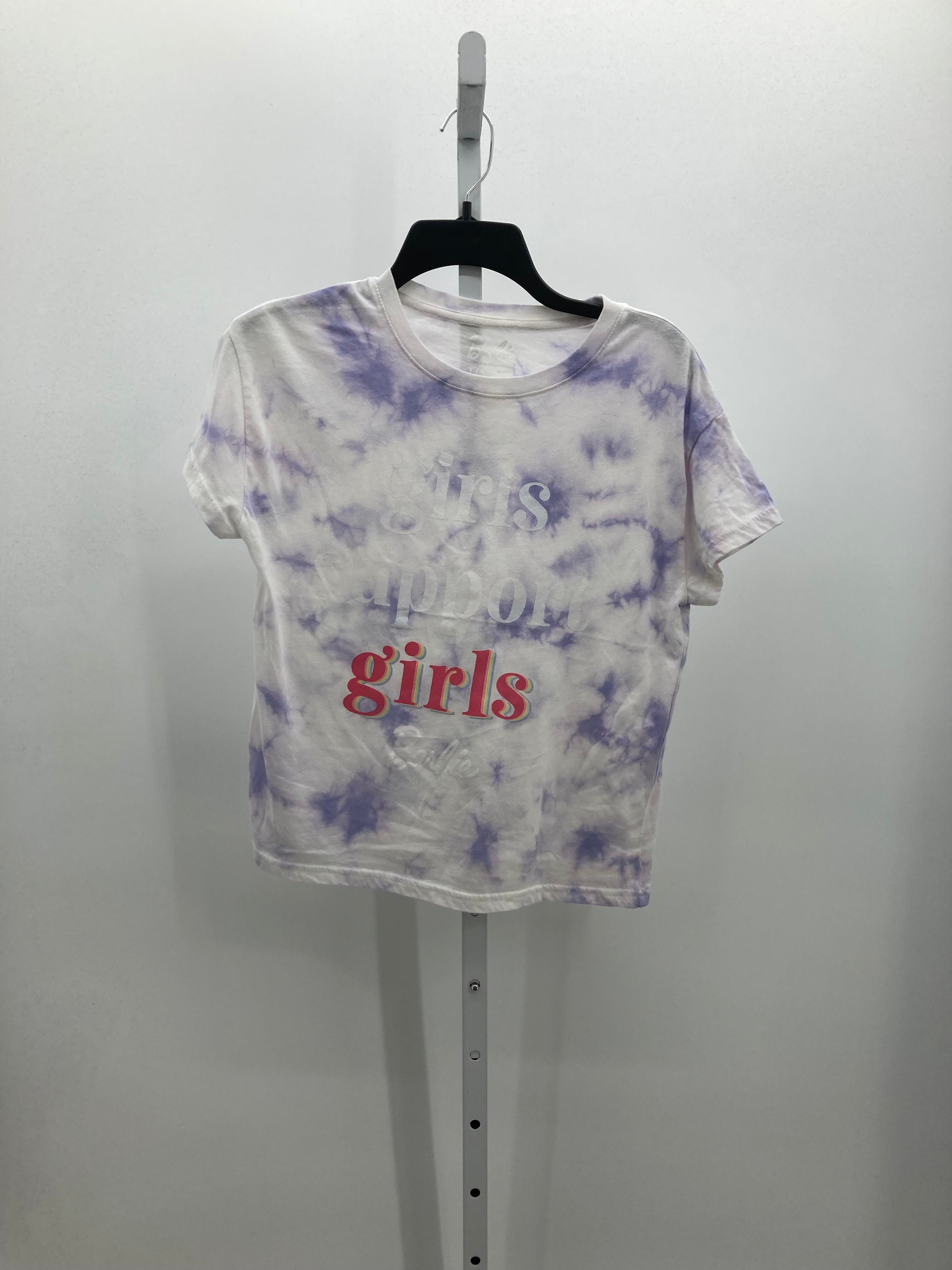 Barbie Size 10-12 Girls Short Sleeve Shirt