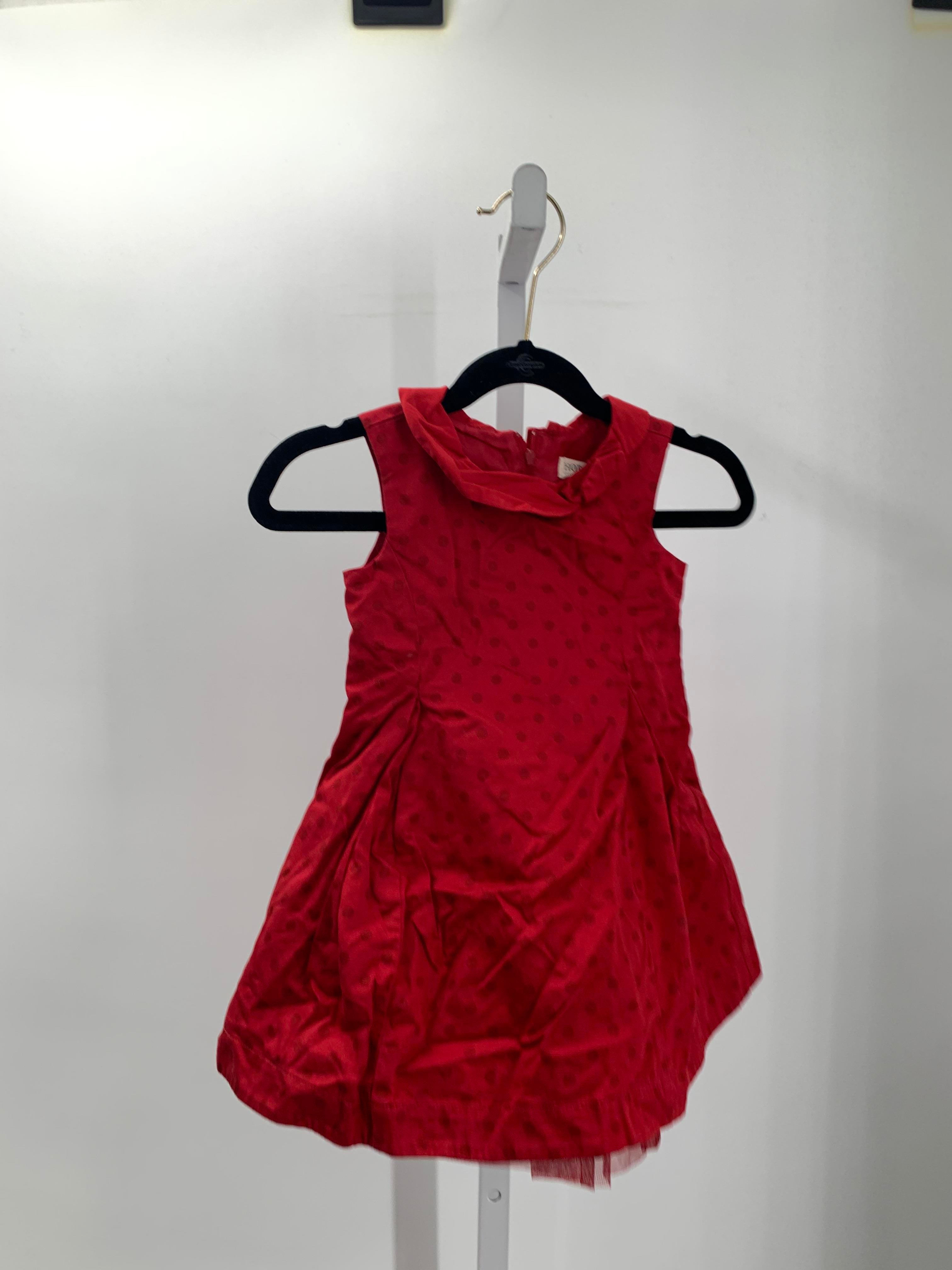Size 12-18 Months Girls Sleeveless Dress