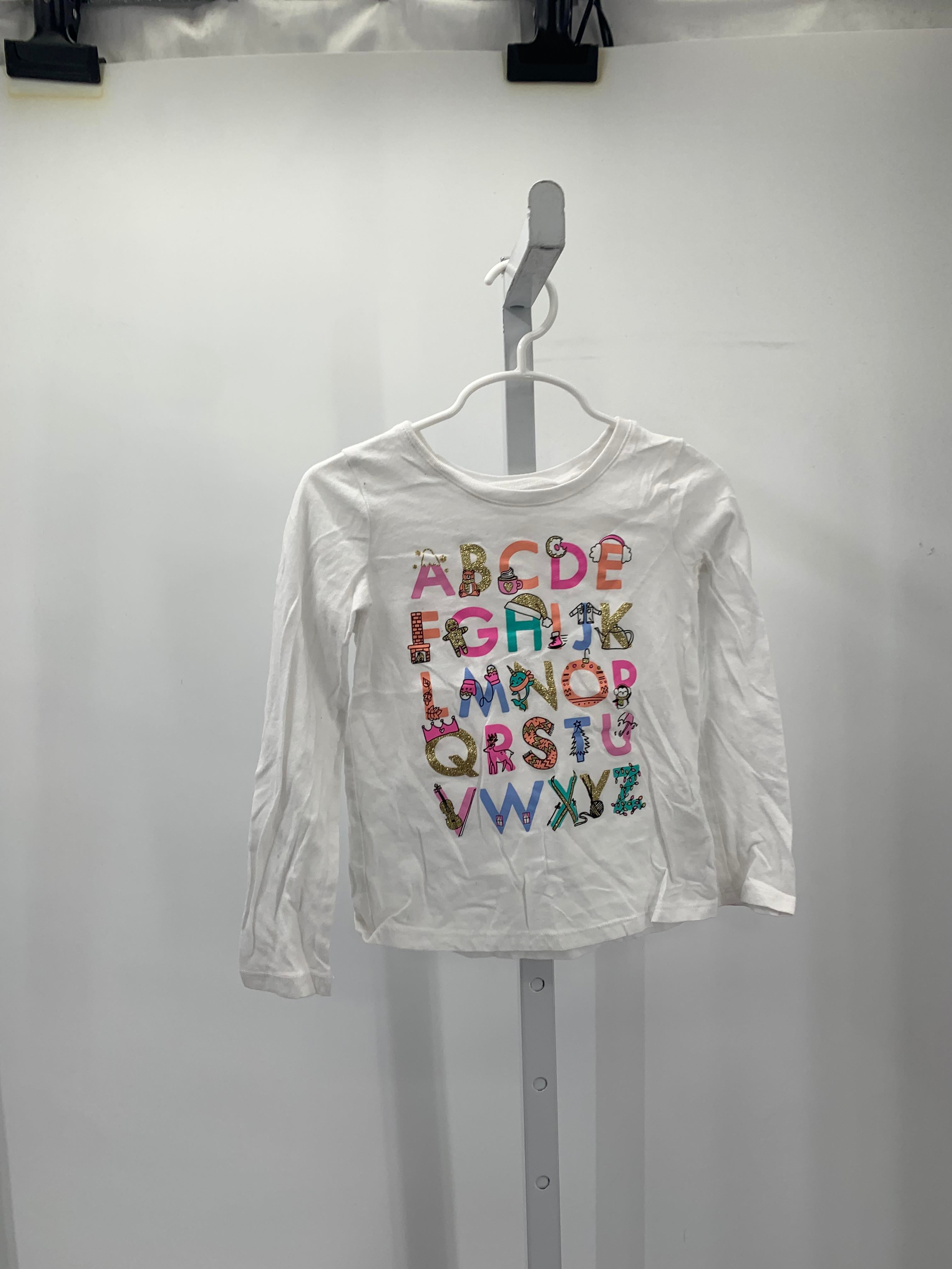 Children's Place Size 4T Girls Long Sleeve Shirt