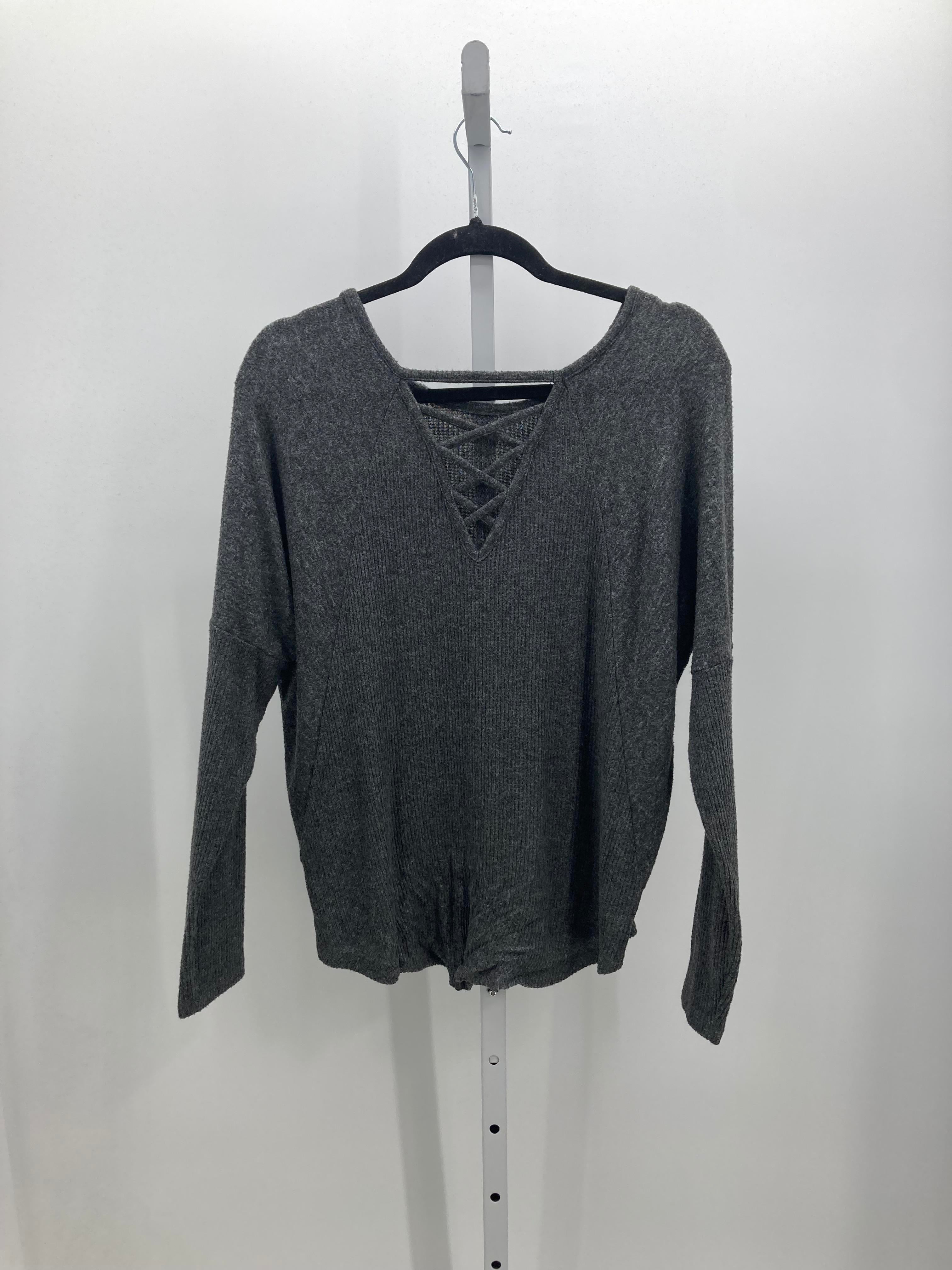SO Size Large Juniors Long Sleeve Sweater