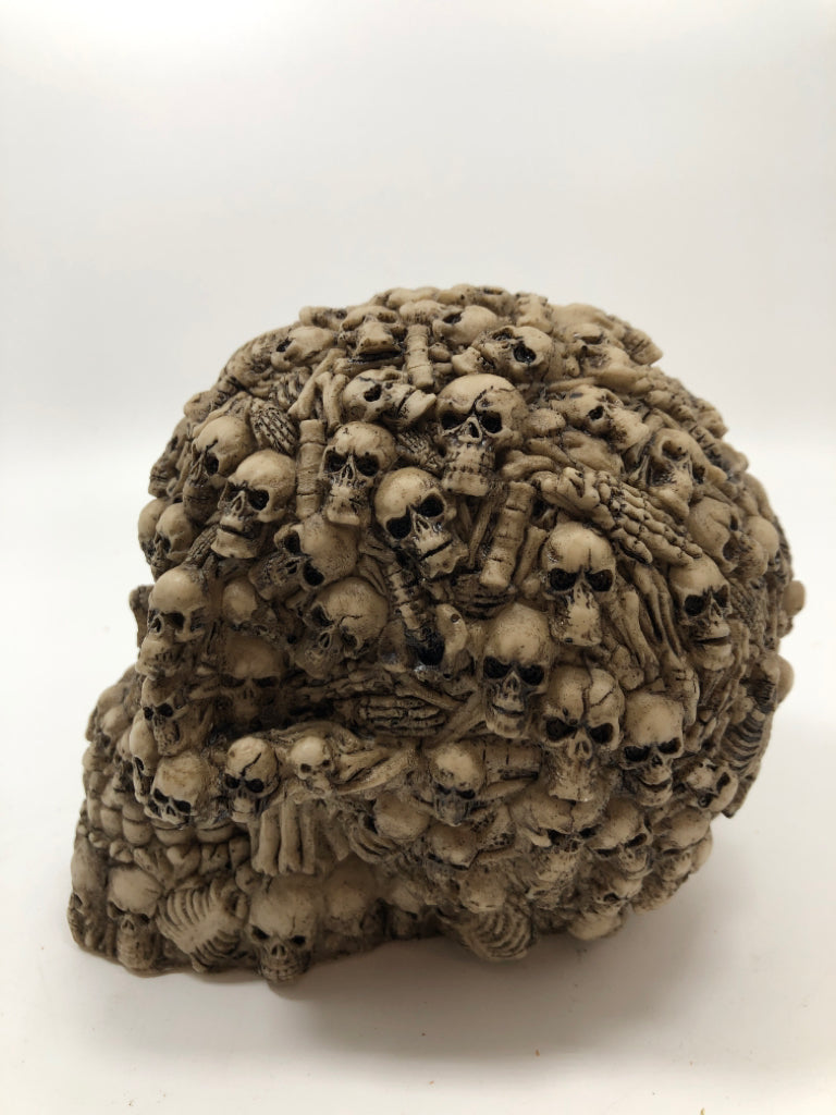SKULL MADE OF SKULLS.