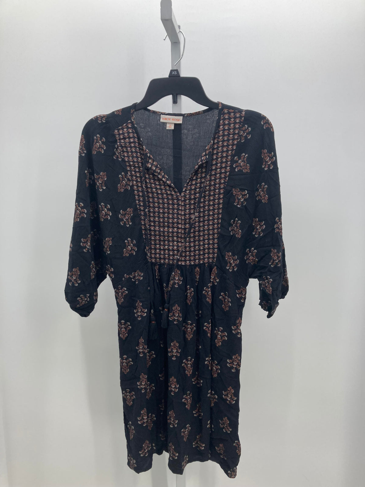 Knox Rose Size X Small Misses Short Sleeve Dress