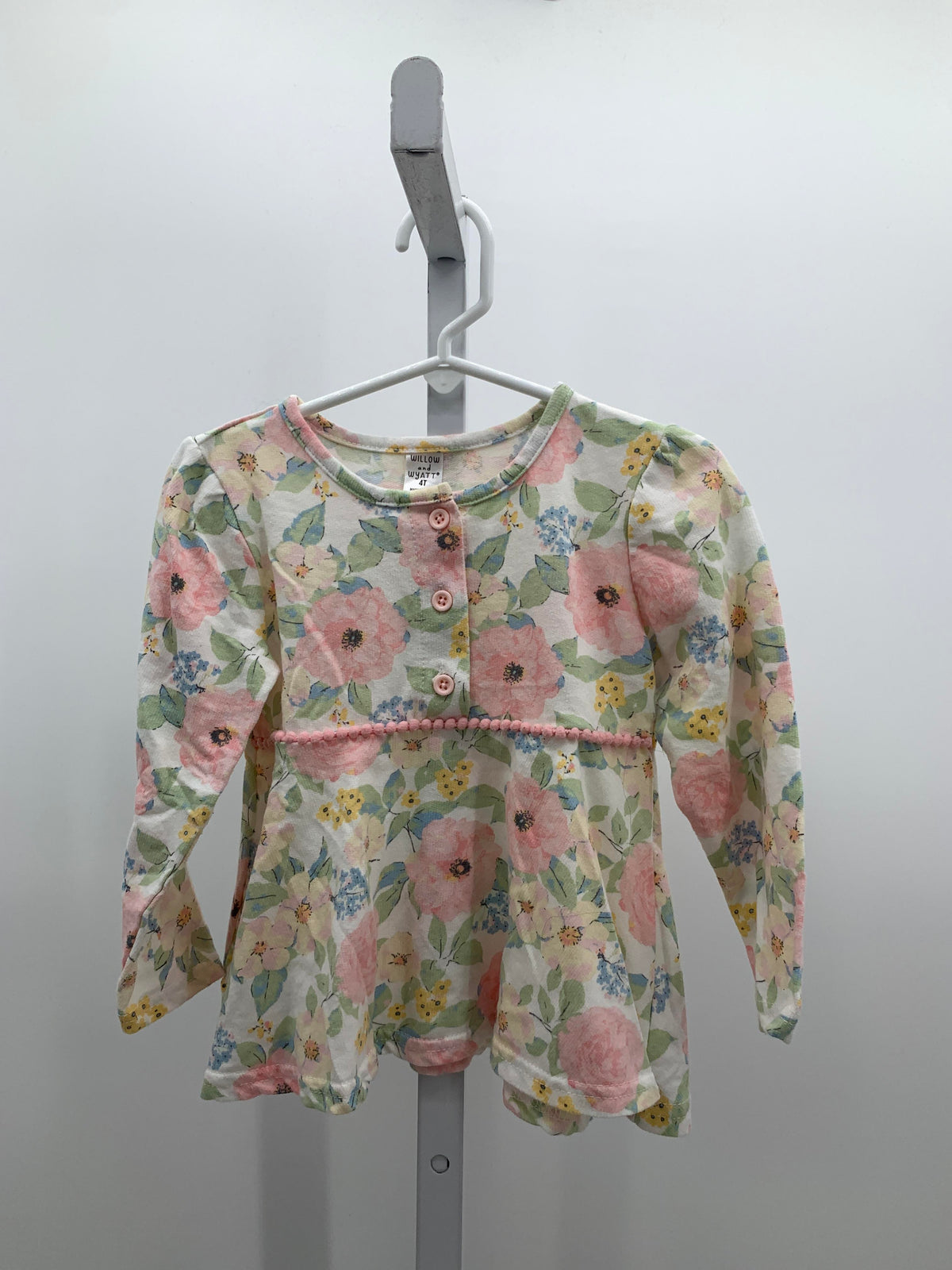 Size 4T Girls Long Sleeve Shirt