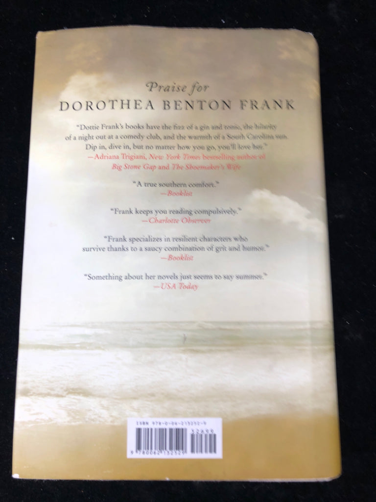 HARDCOVER BOOK "THE HURRICANE SISTERS" DOROTHEA BENTON FRANK