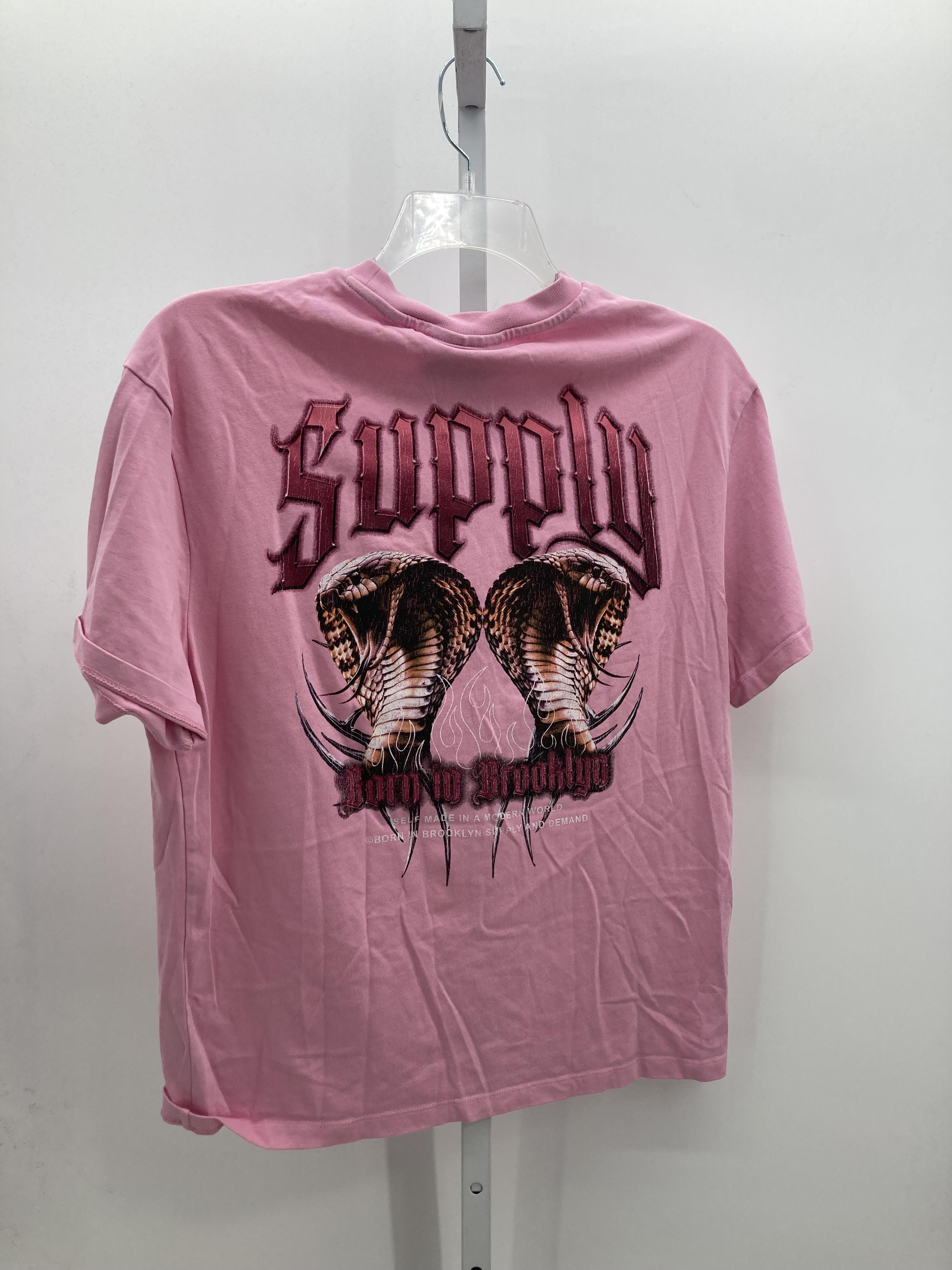 GRAPHIC KNIT TEE.