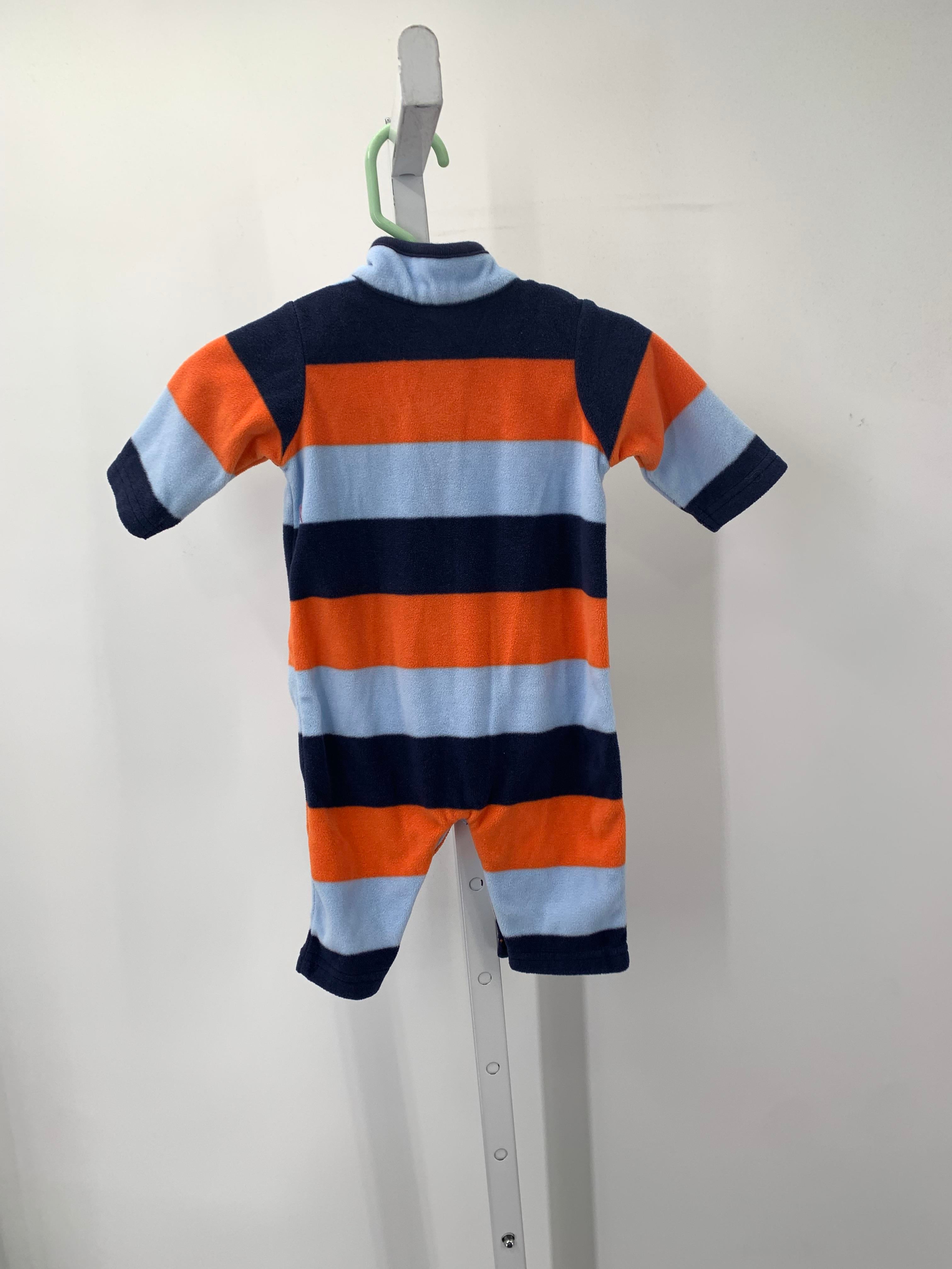ORANGE STRIPES FLEECE