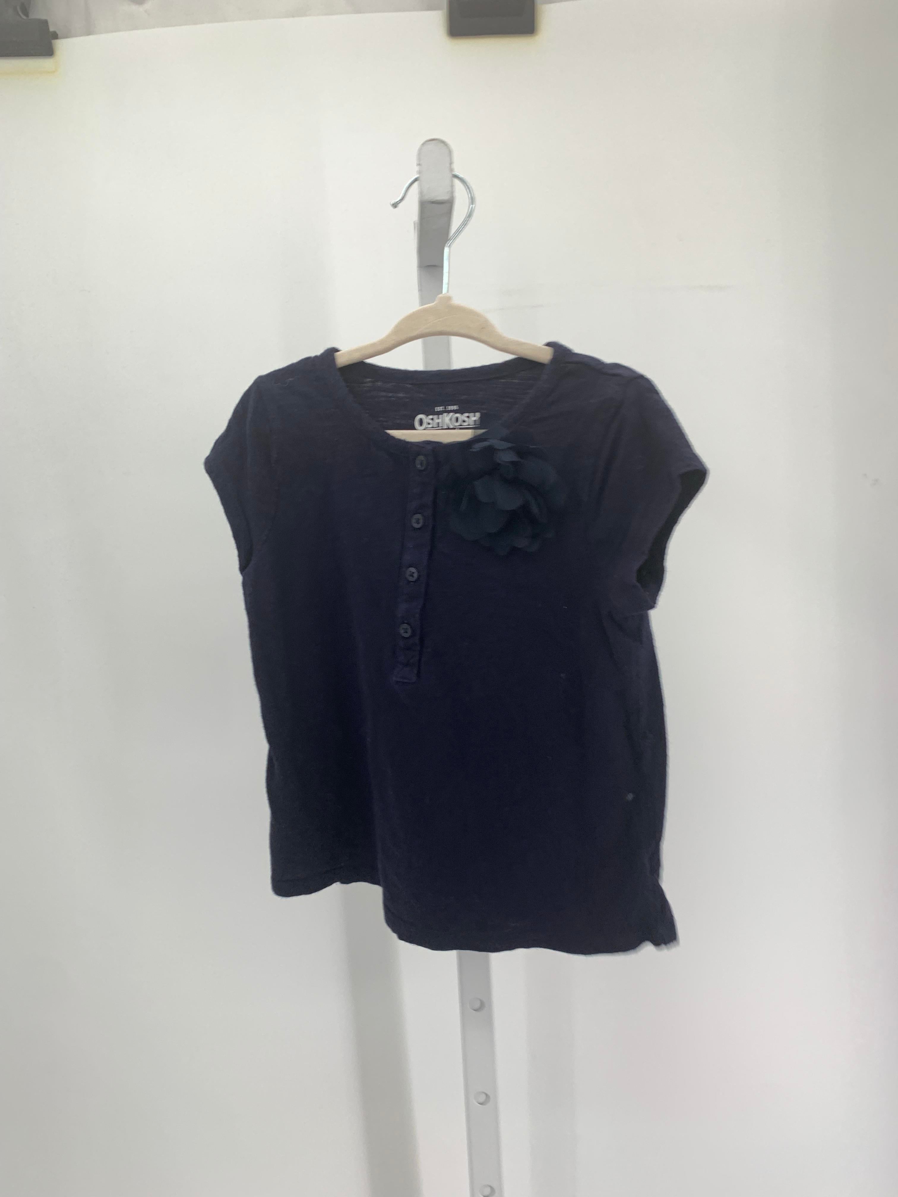 Osh Kosh Size 4 Girls Short Sleeve Shirt