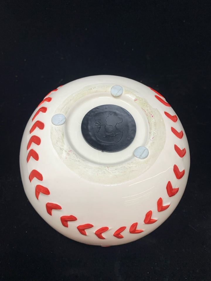 BASEBALL PIGGY BANK.