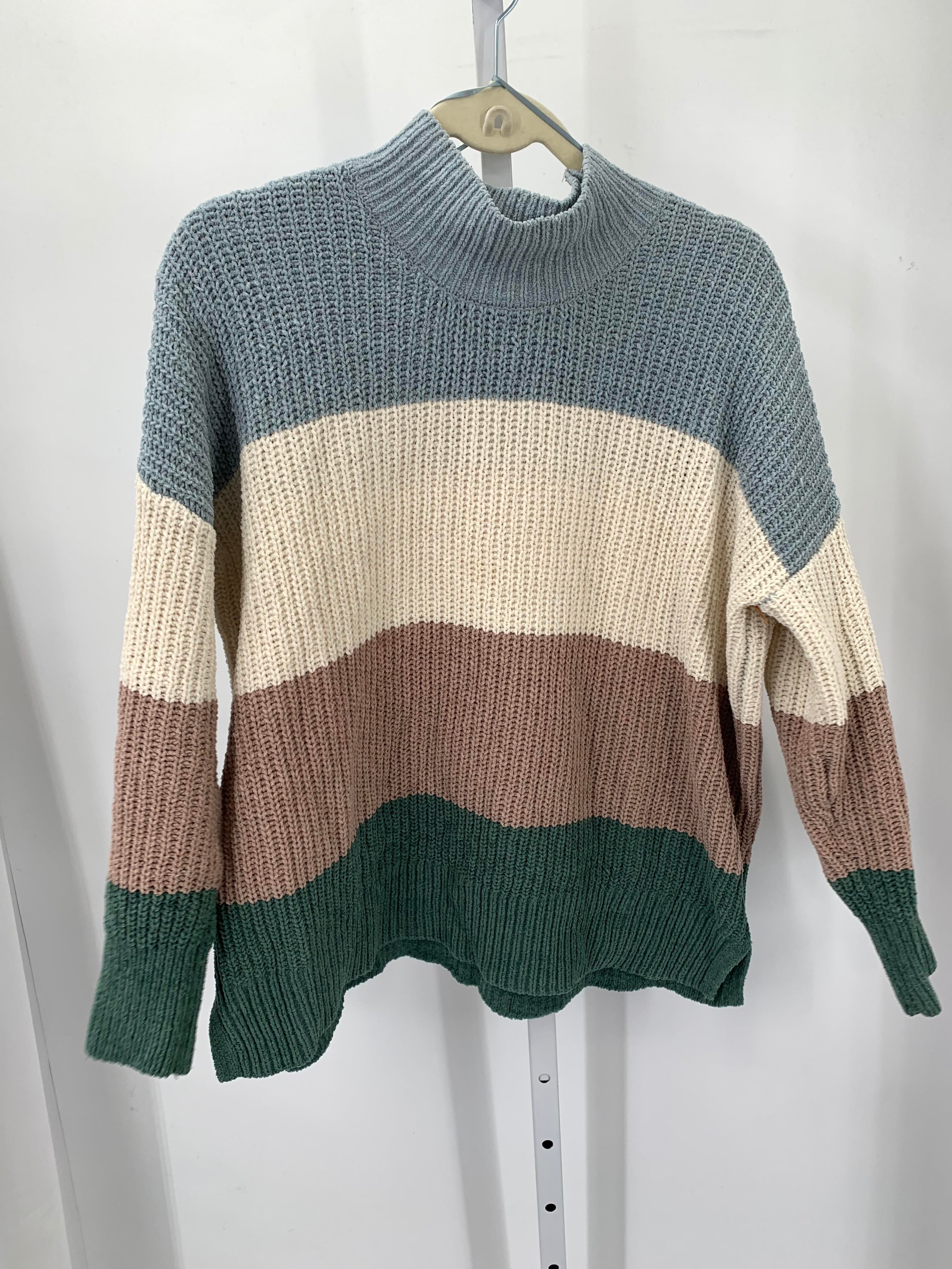 Hippie Rose Size Extra Large Juniors Long Sleeve Sweater