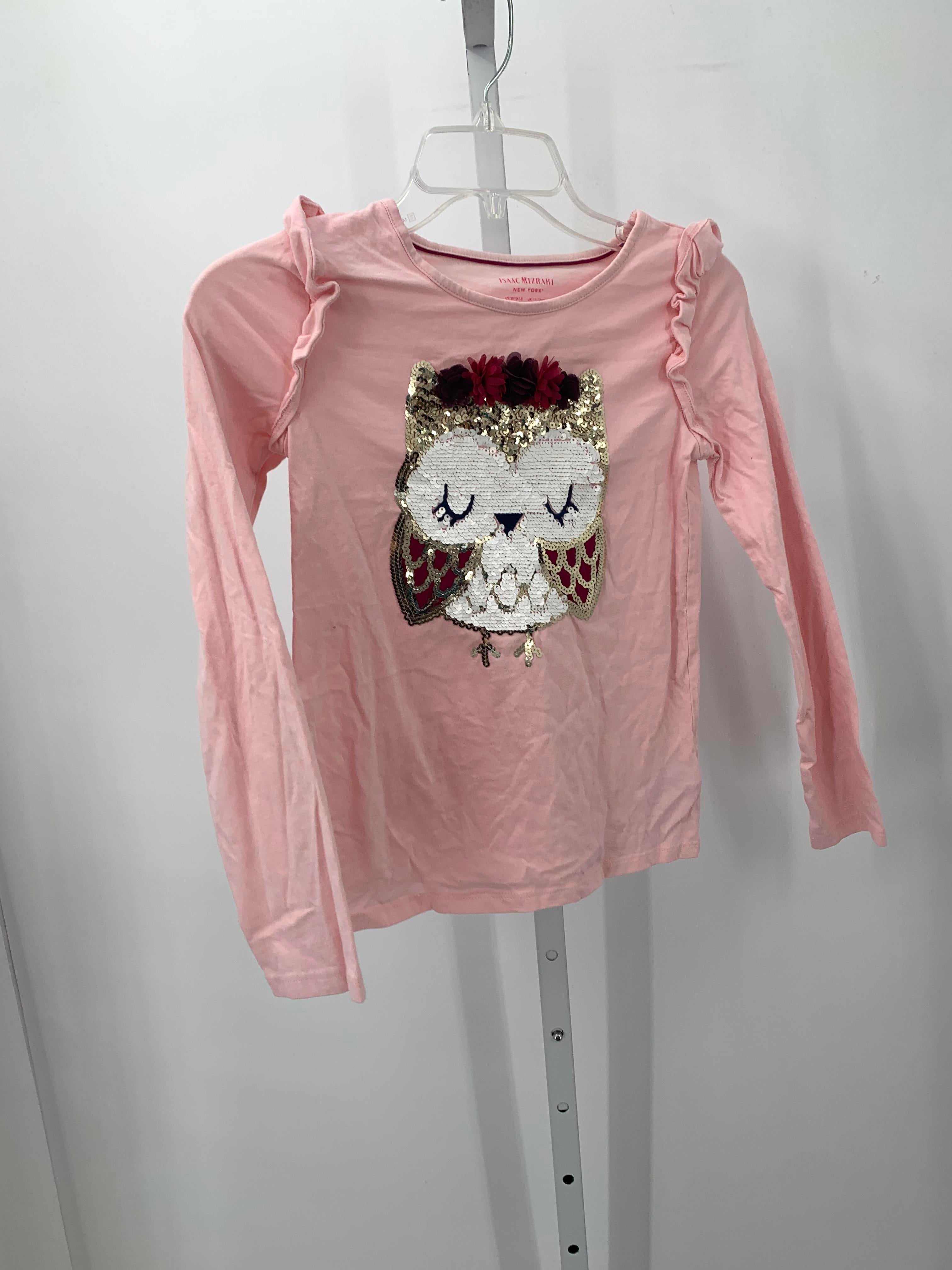 Isaac Mizrahi Size 10-12 Girls Long Sleeve Shirt