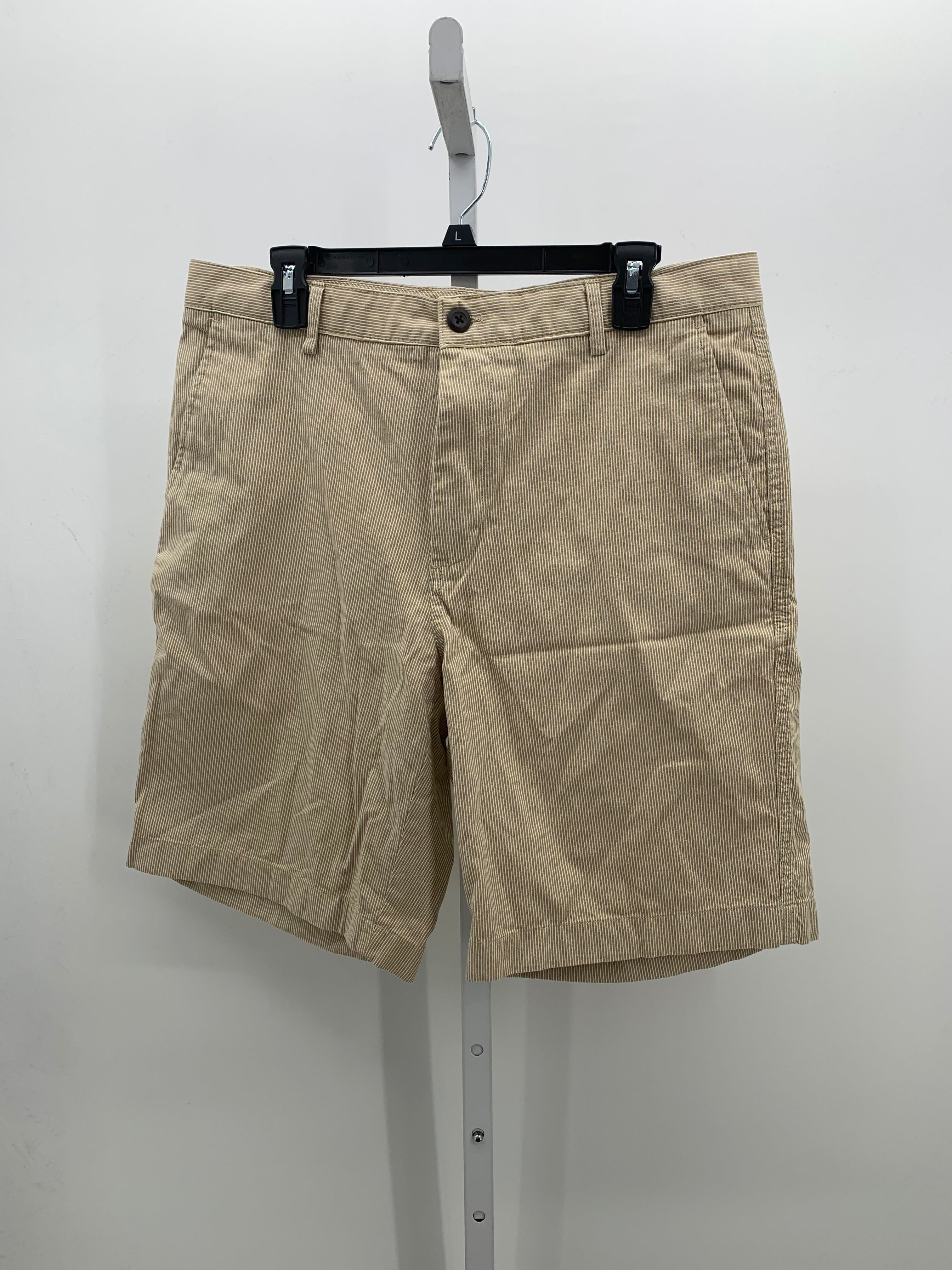 STRIPES KHAKI SHORTS