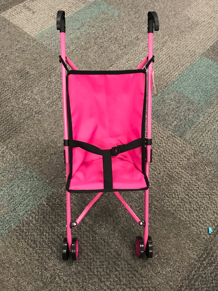 Pink Doll Stroller