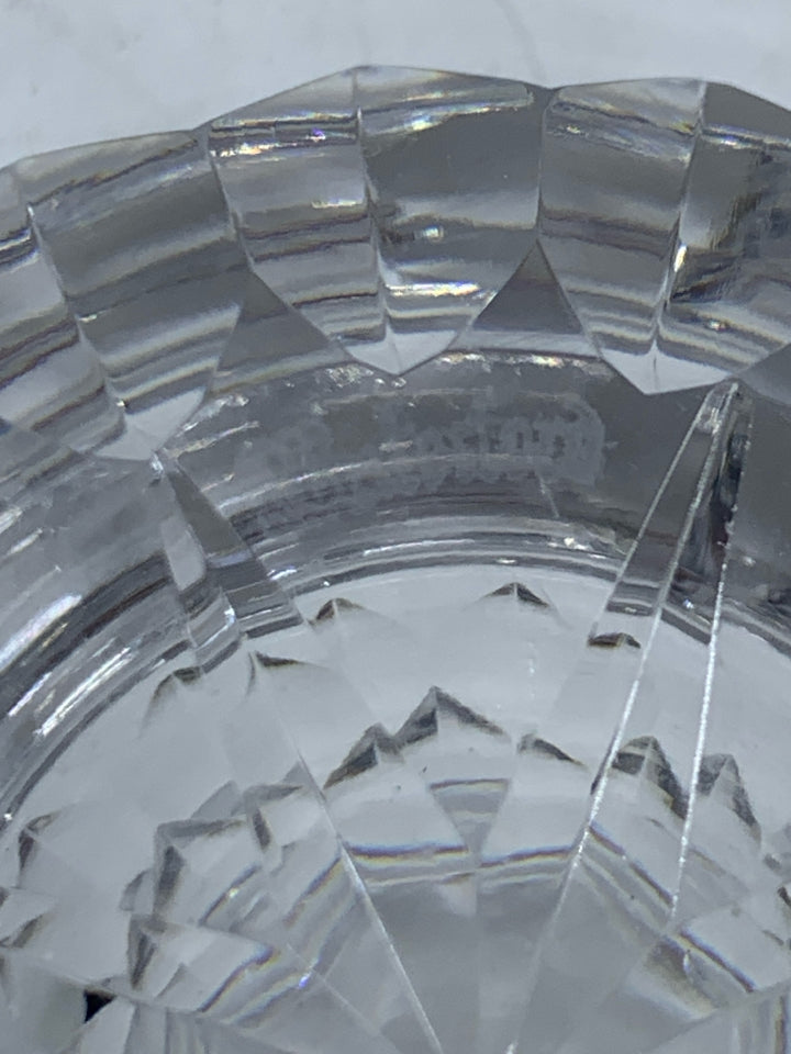 VTG CUT CRYSTAL ASHTRAY.