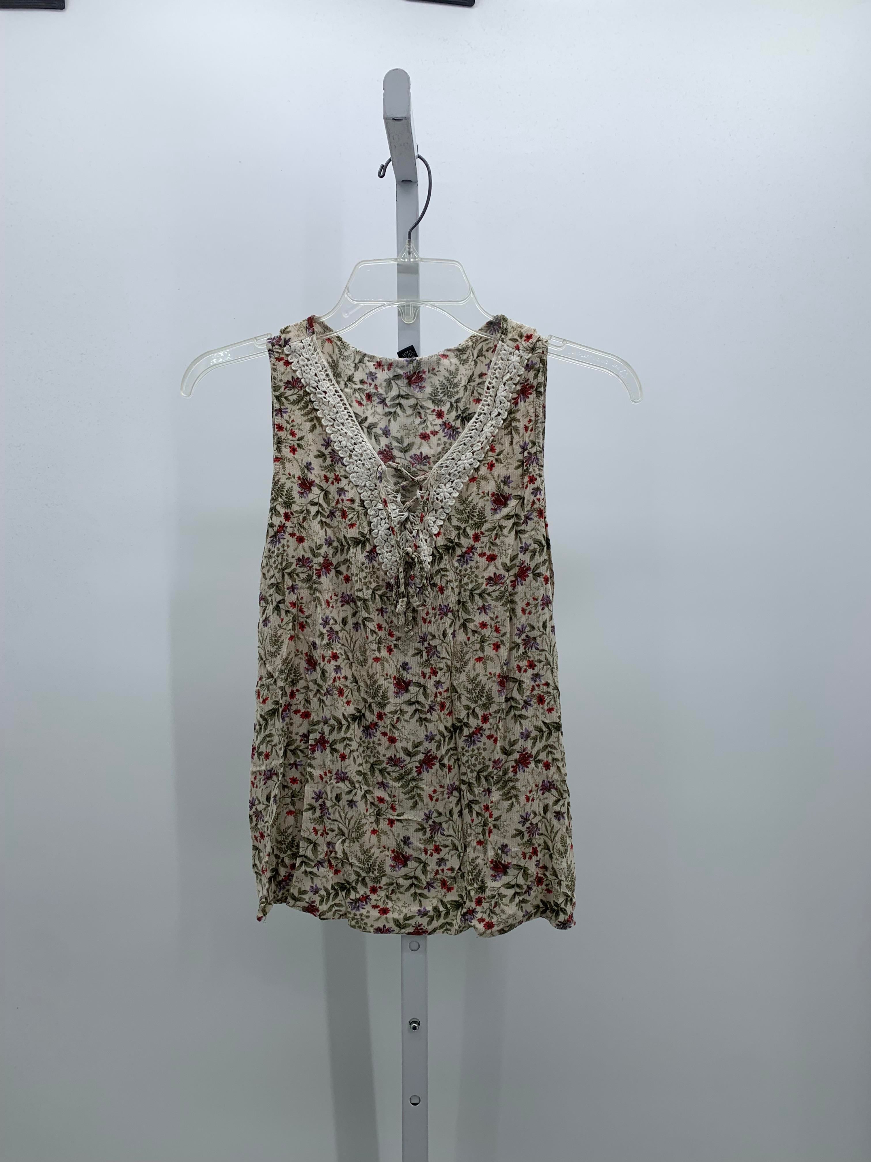 IZ Byer Size Extra Large Juniors Sleeveless Shirt