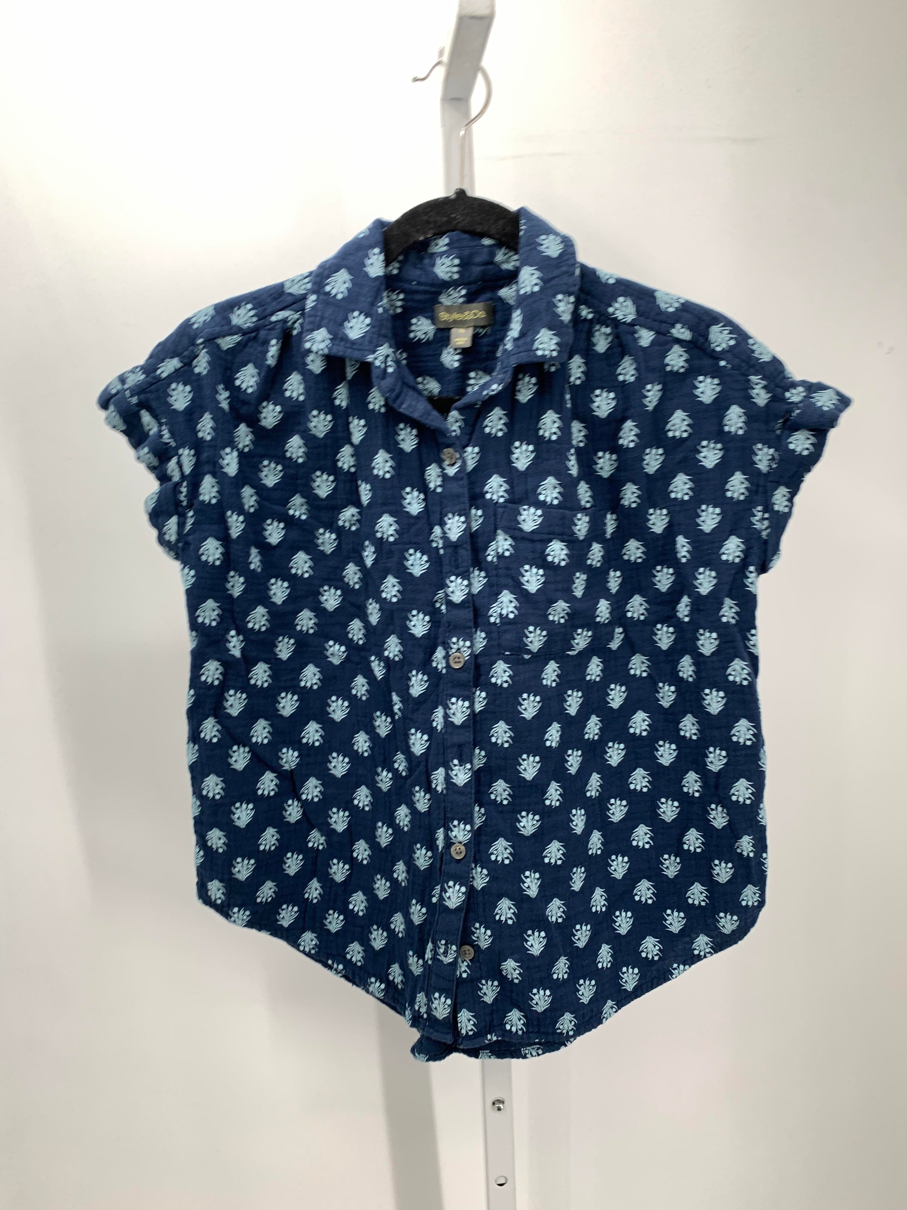 Style & Co. Size Small Petite Petite Short Sleeve Shirt