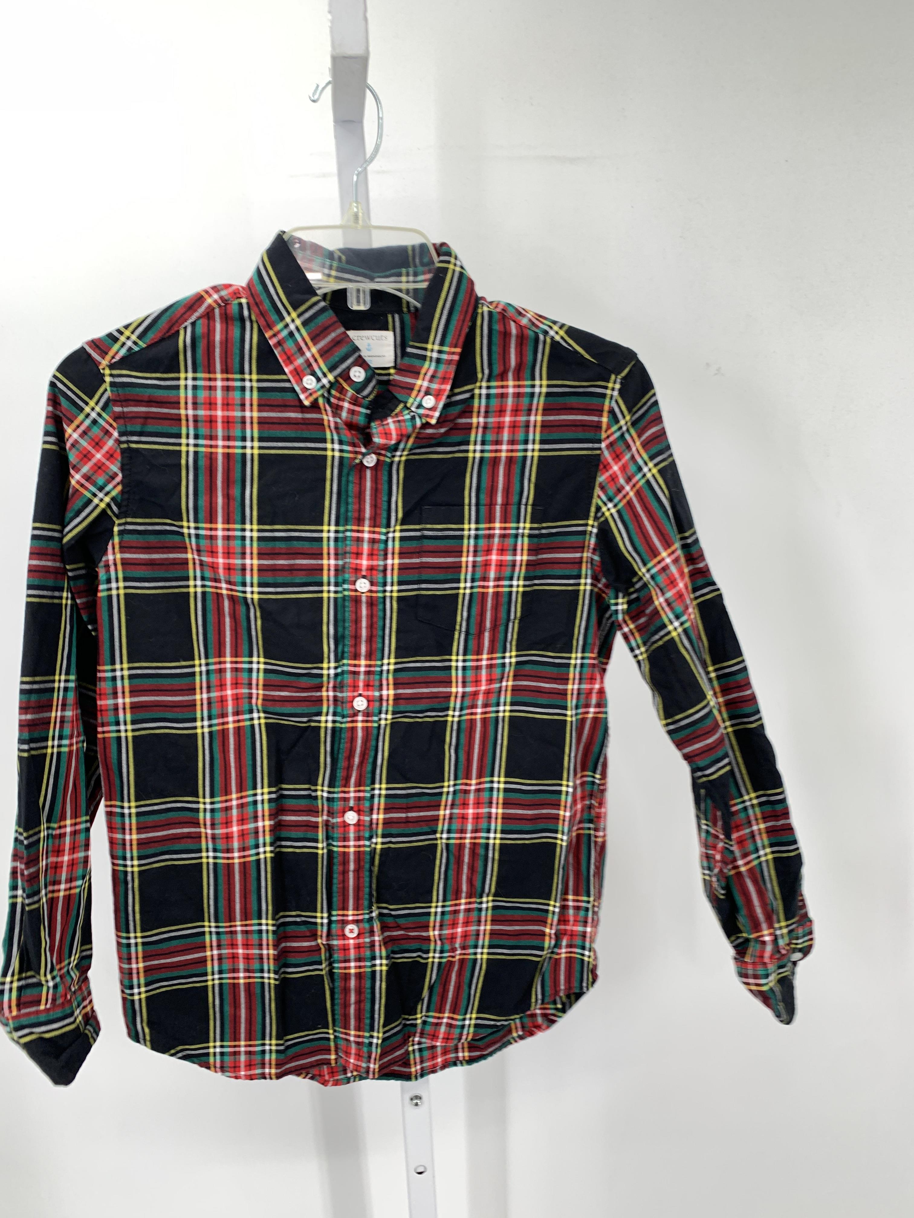 PLAID BTN DOWN