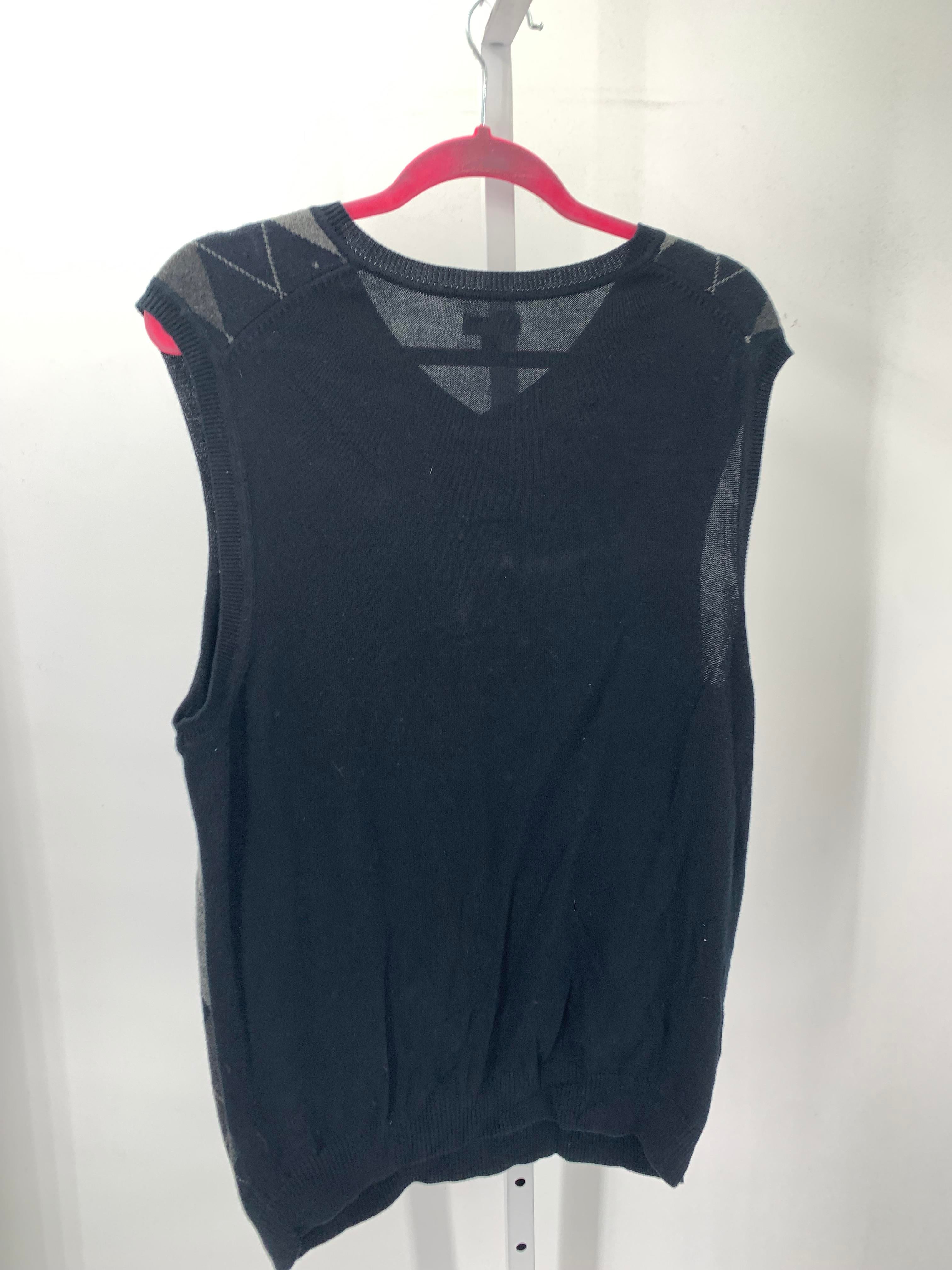 GREY DIAMOND SWEATER VEST