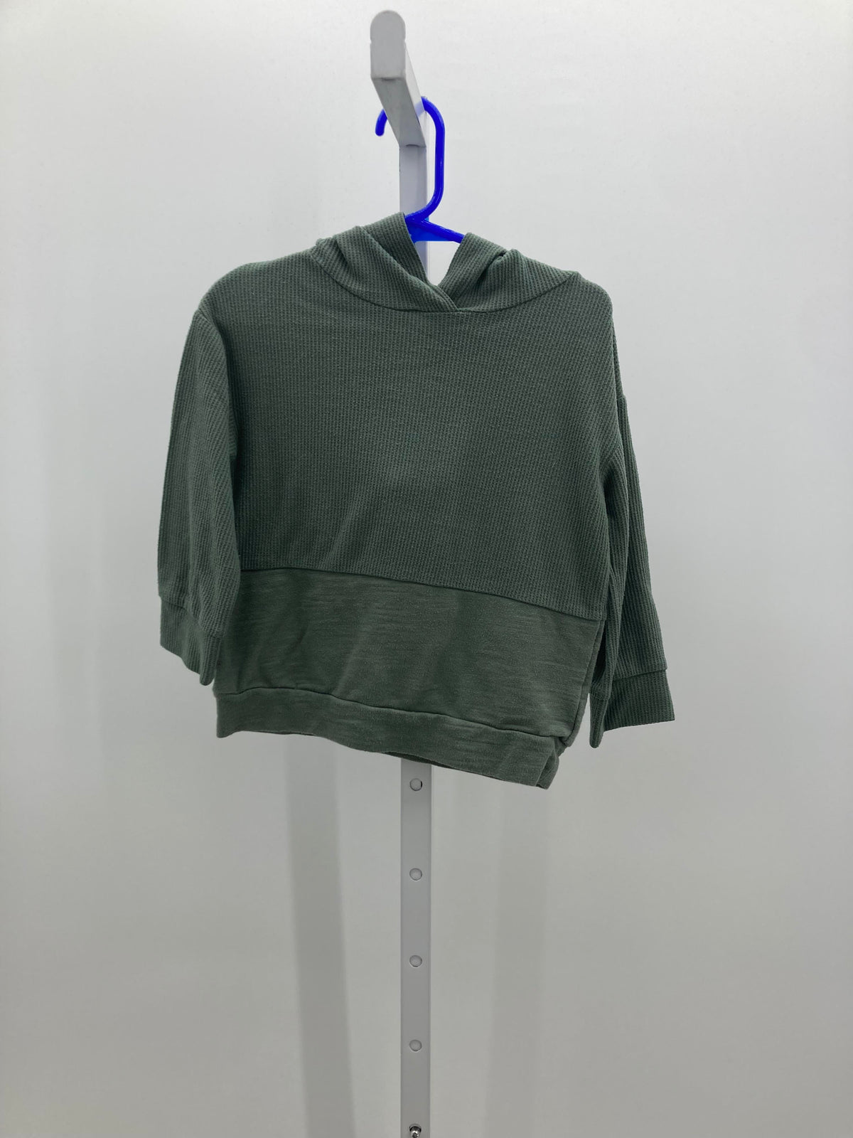 KNIT HOODED SHIRT