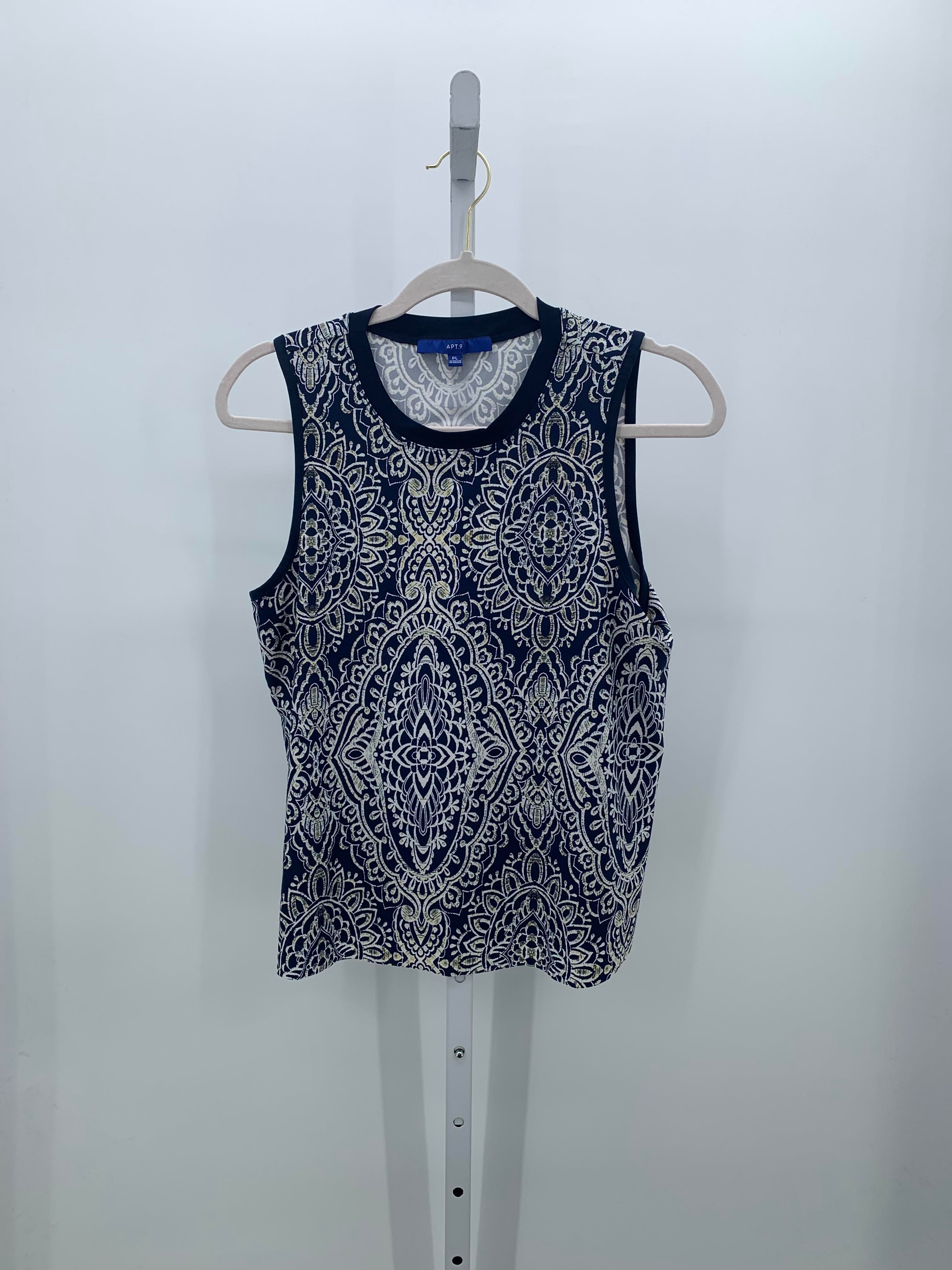 Apt. 9 Size Large Petite Petite Sleeveless Shirt