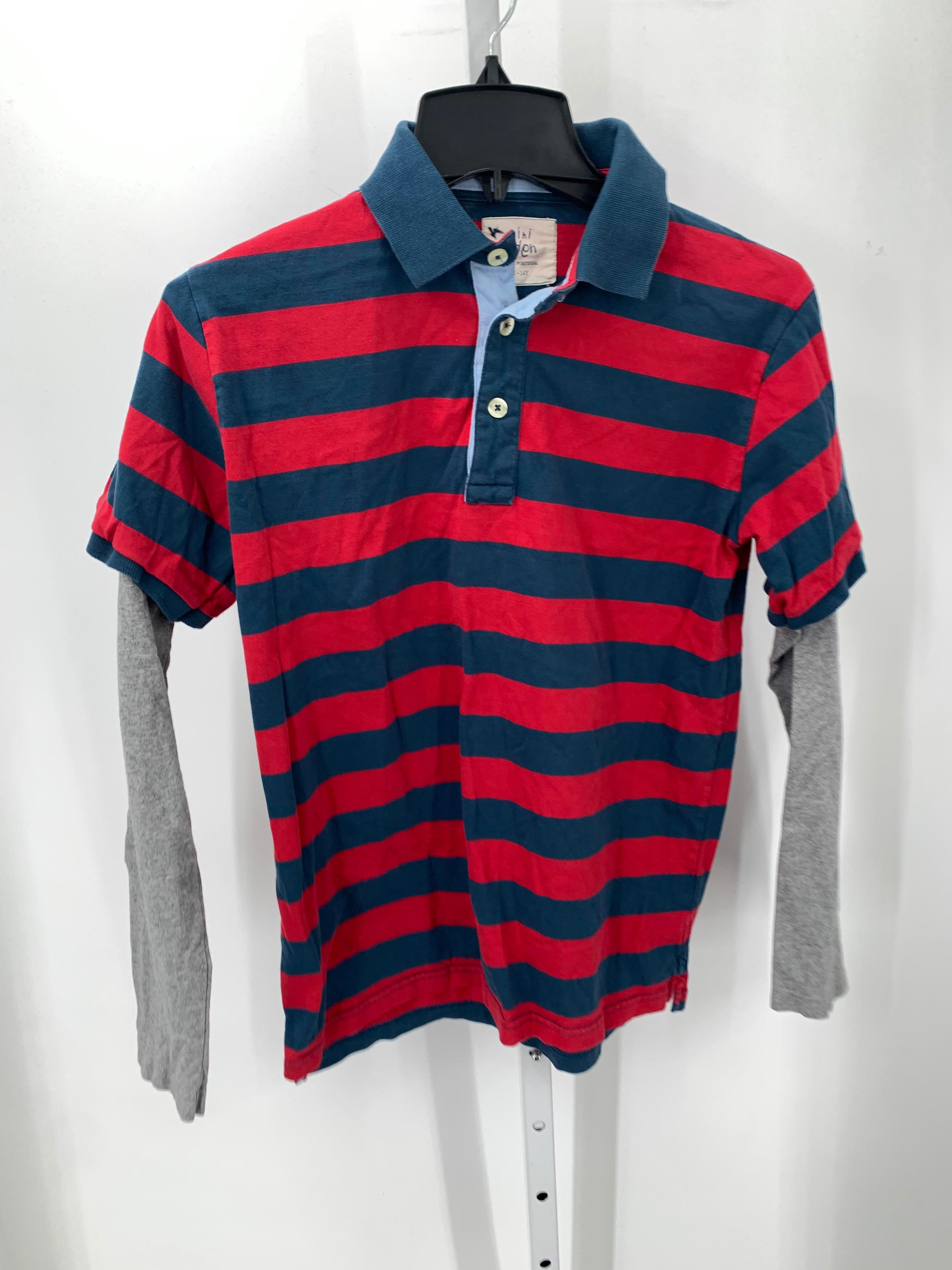 RED STRIPES POLO