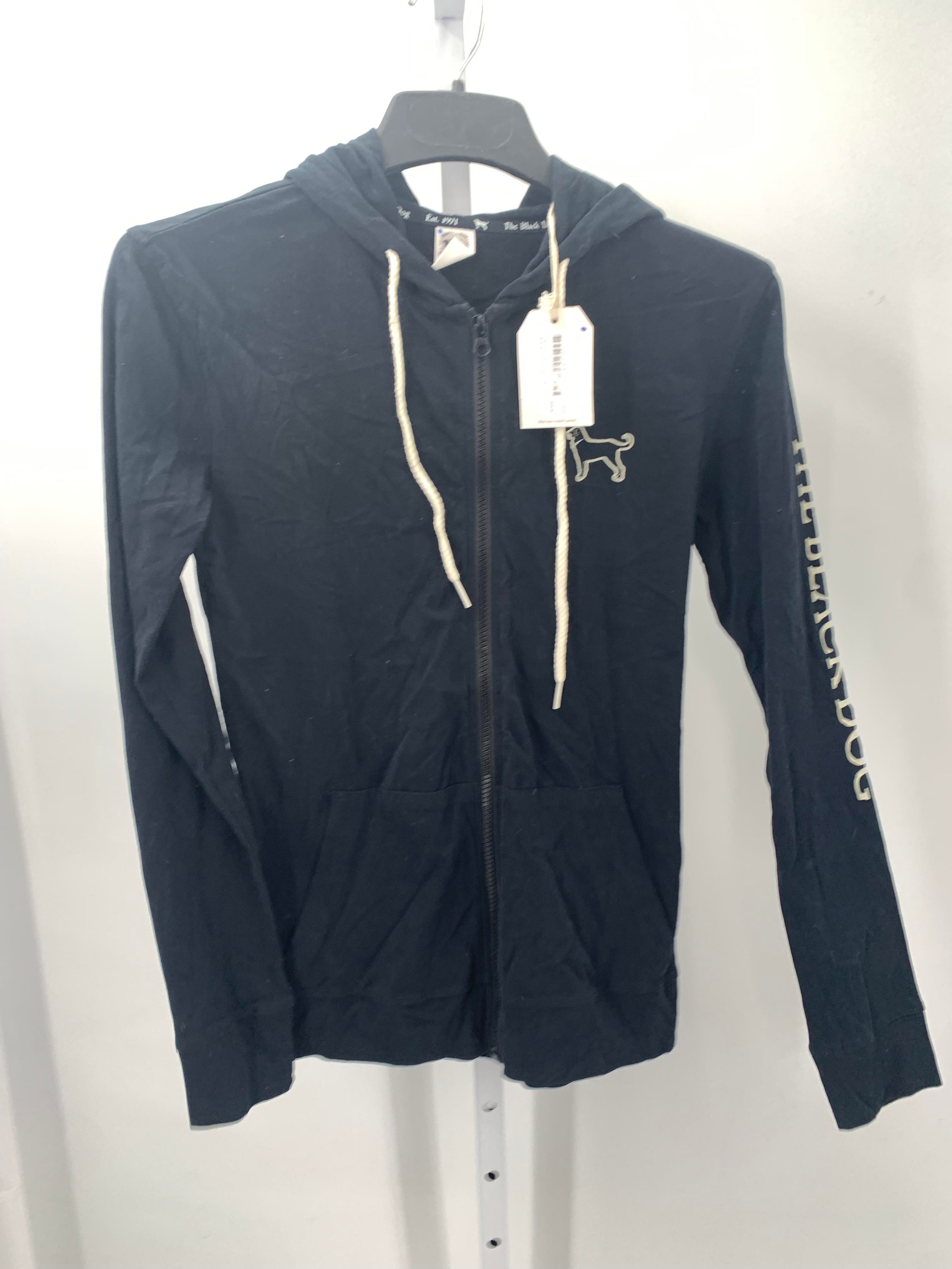 The Black Dog Size X Small Misses Sweat Jacket